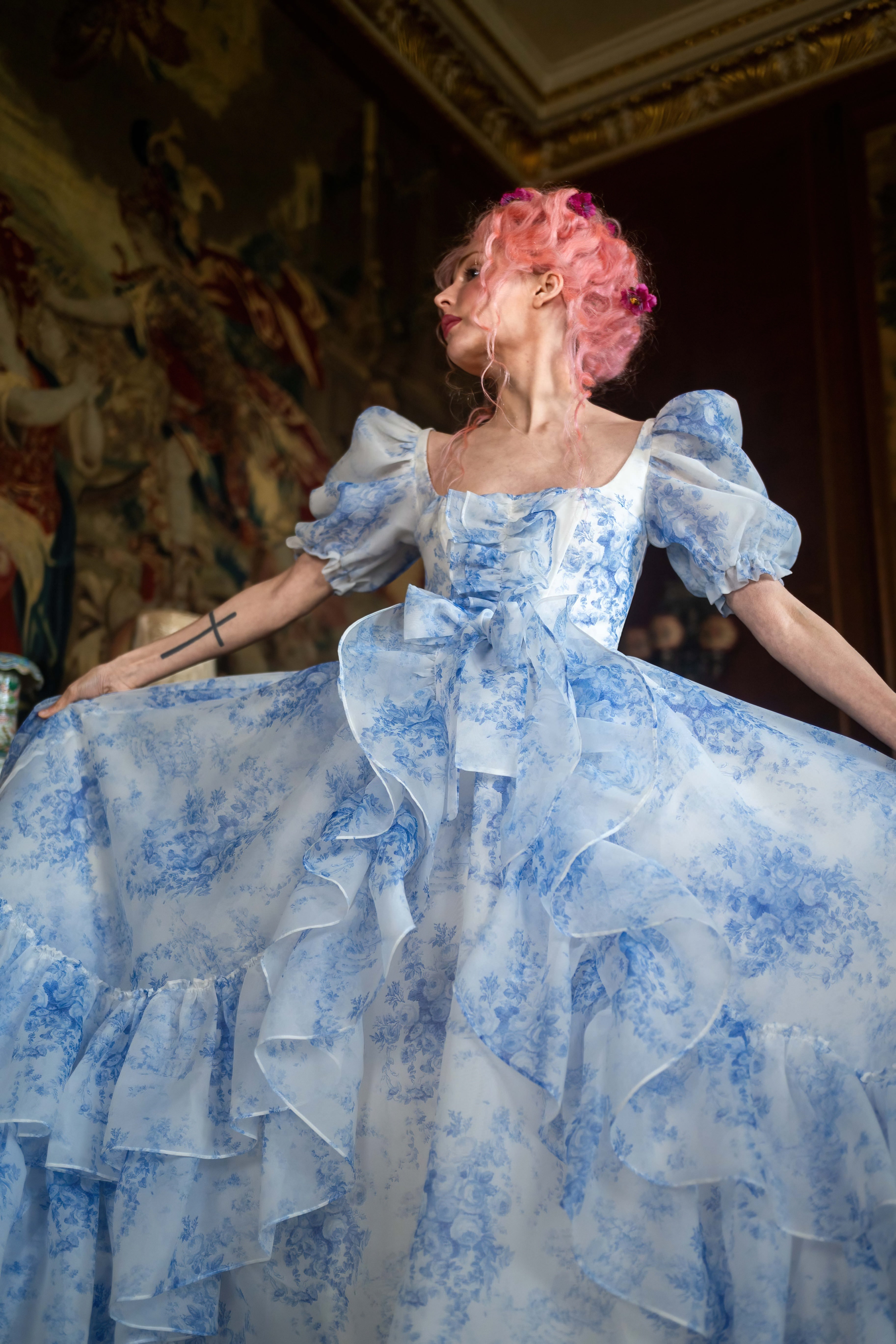 French Porcelain Antoinette Gown