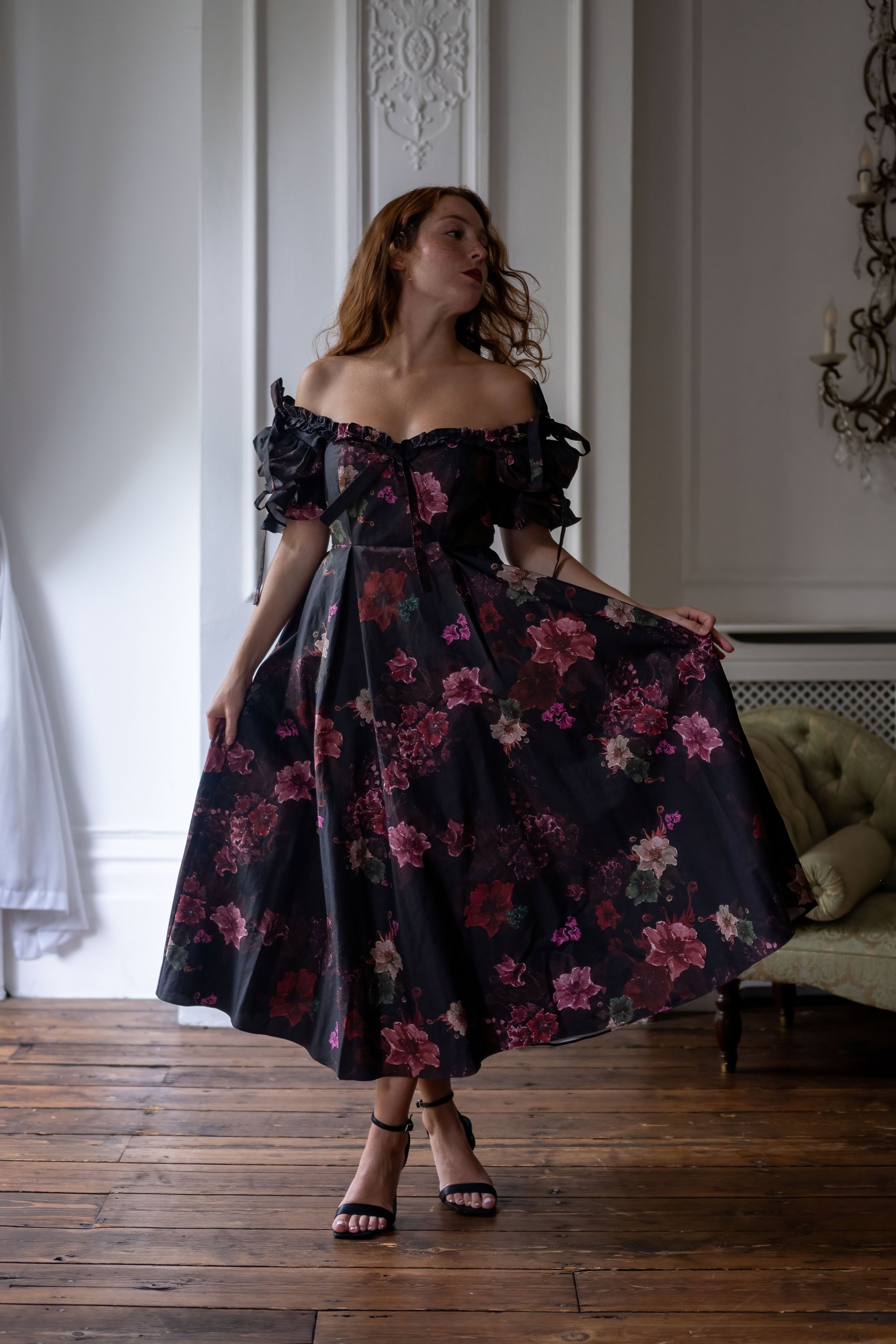 Ghostly Blooms Parlour Games Dress