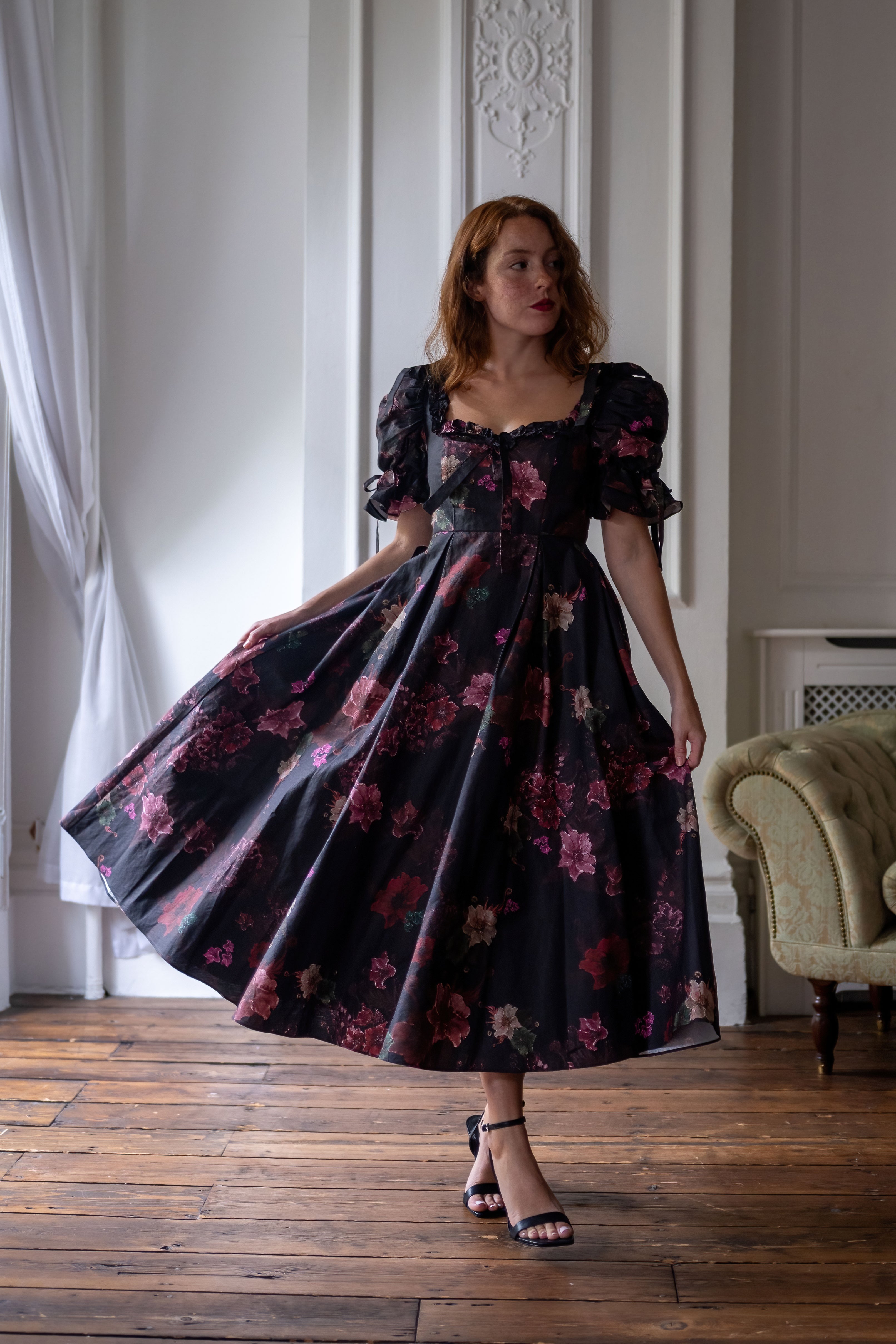 Ghostly Blooms Parlour Games Dress