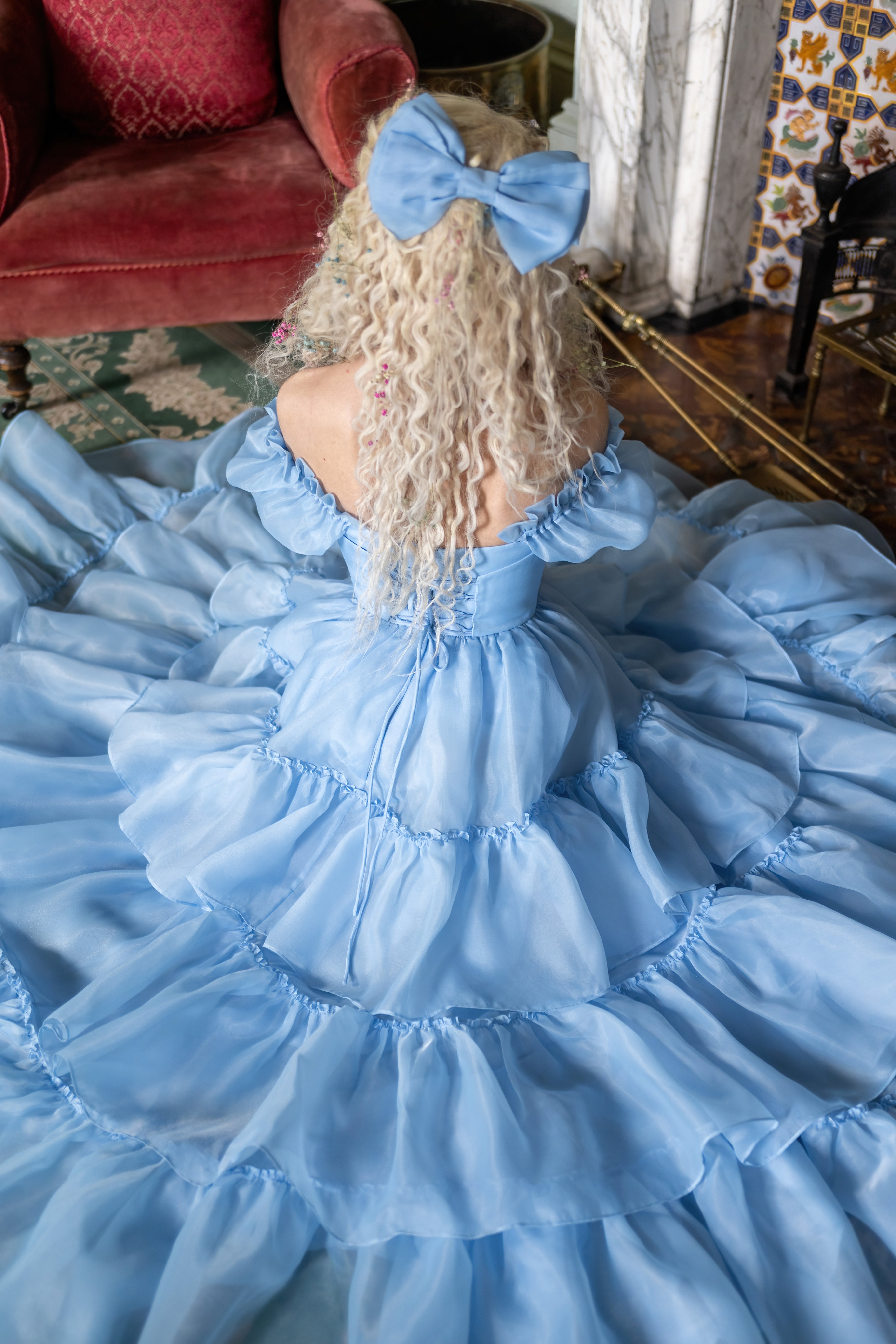 Glass Slipper Antiquity Bow