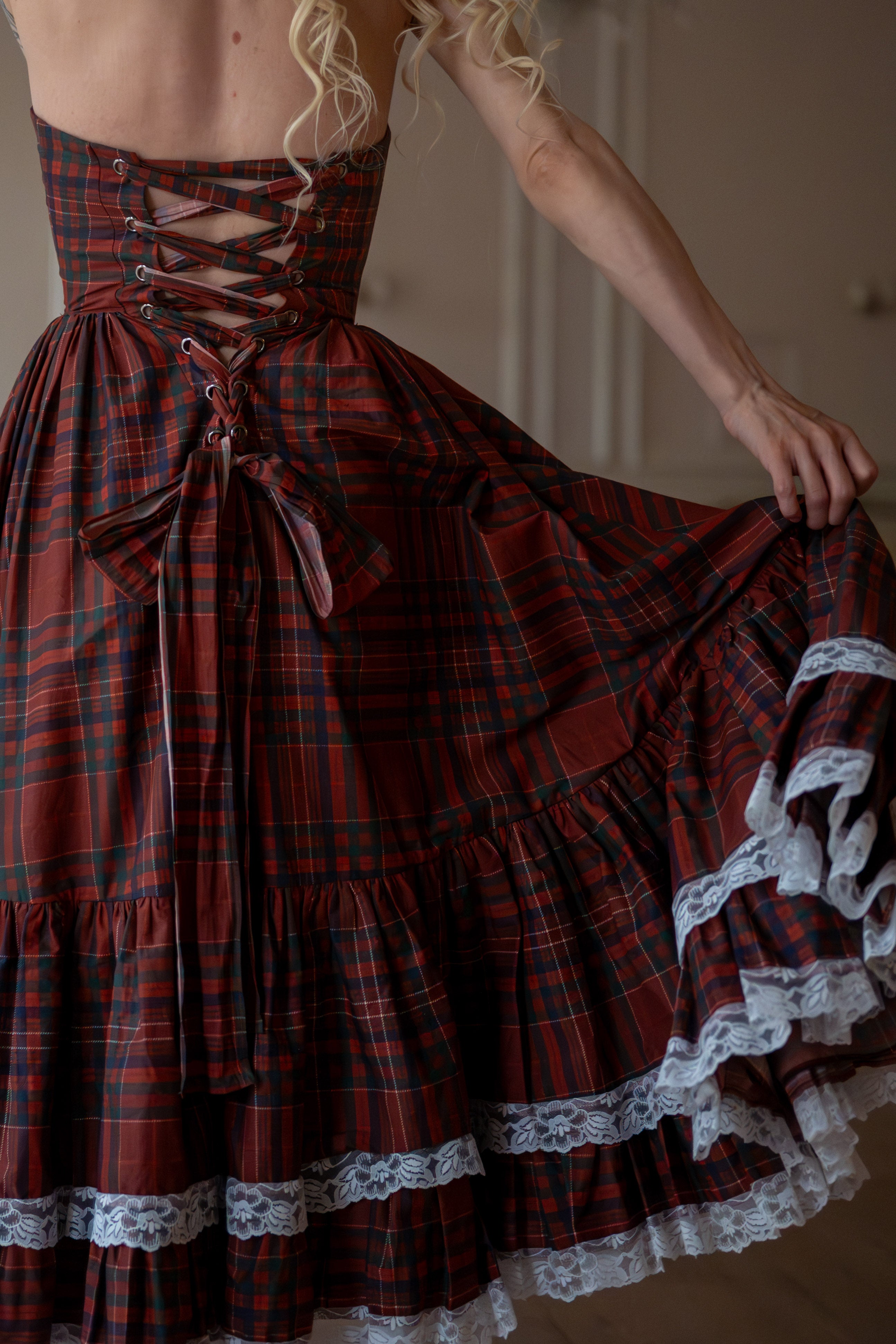 Highland Fling Dollhouse Dress