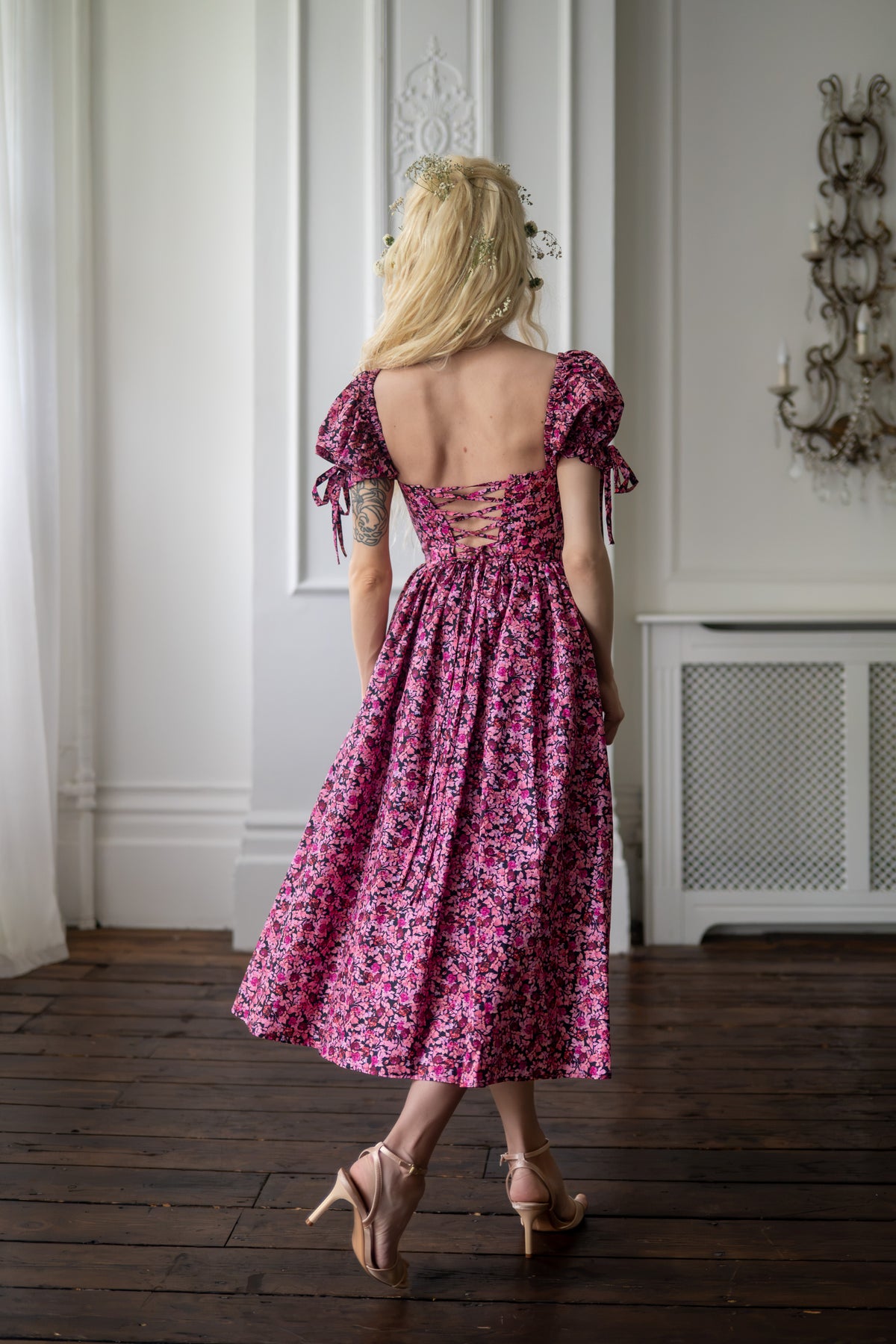 A House Full of Roses Violette Dress