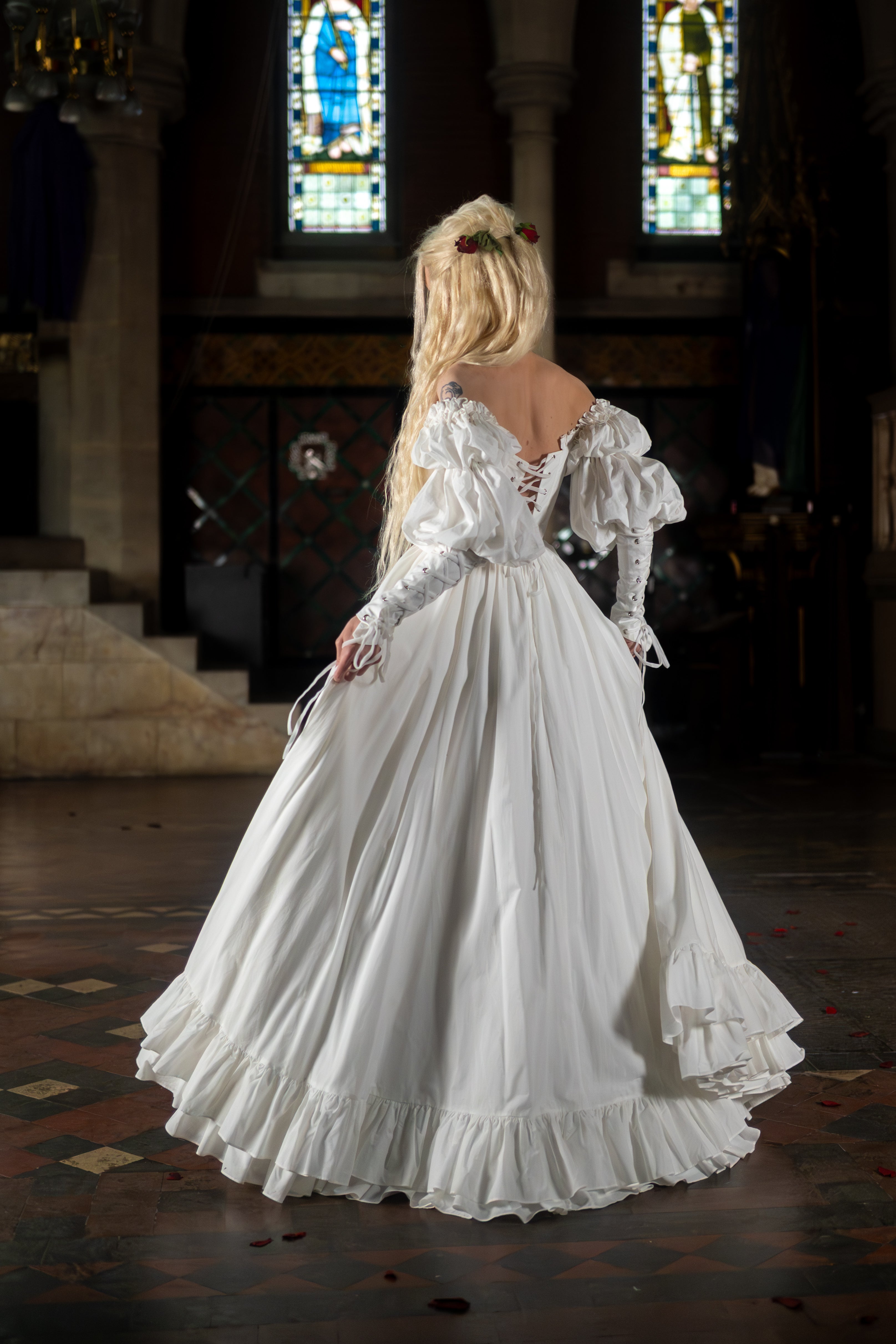 Ivory Sacrament Witchery Gown