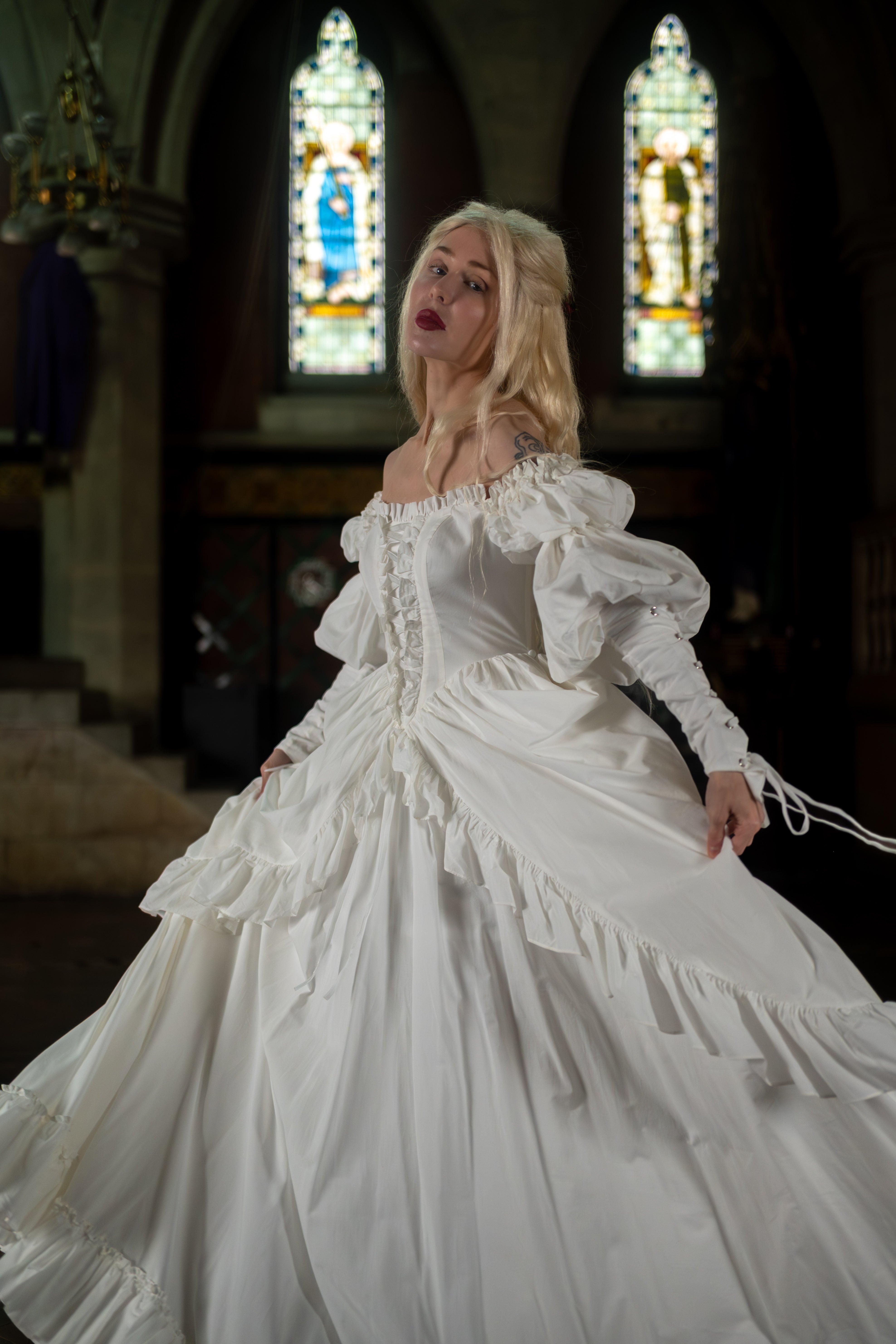 Ivory Sacrament Witchery Gown