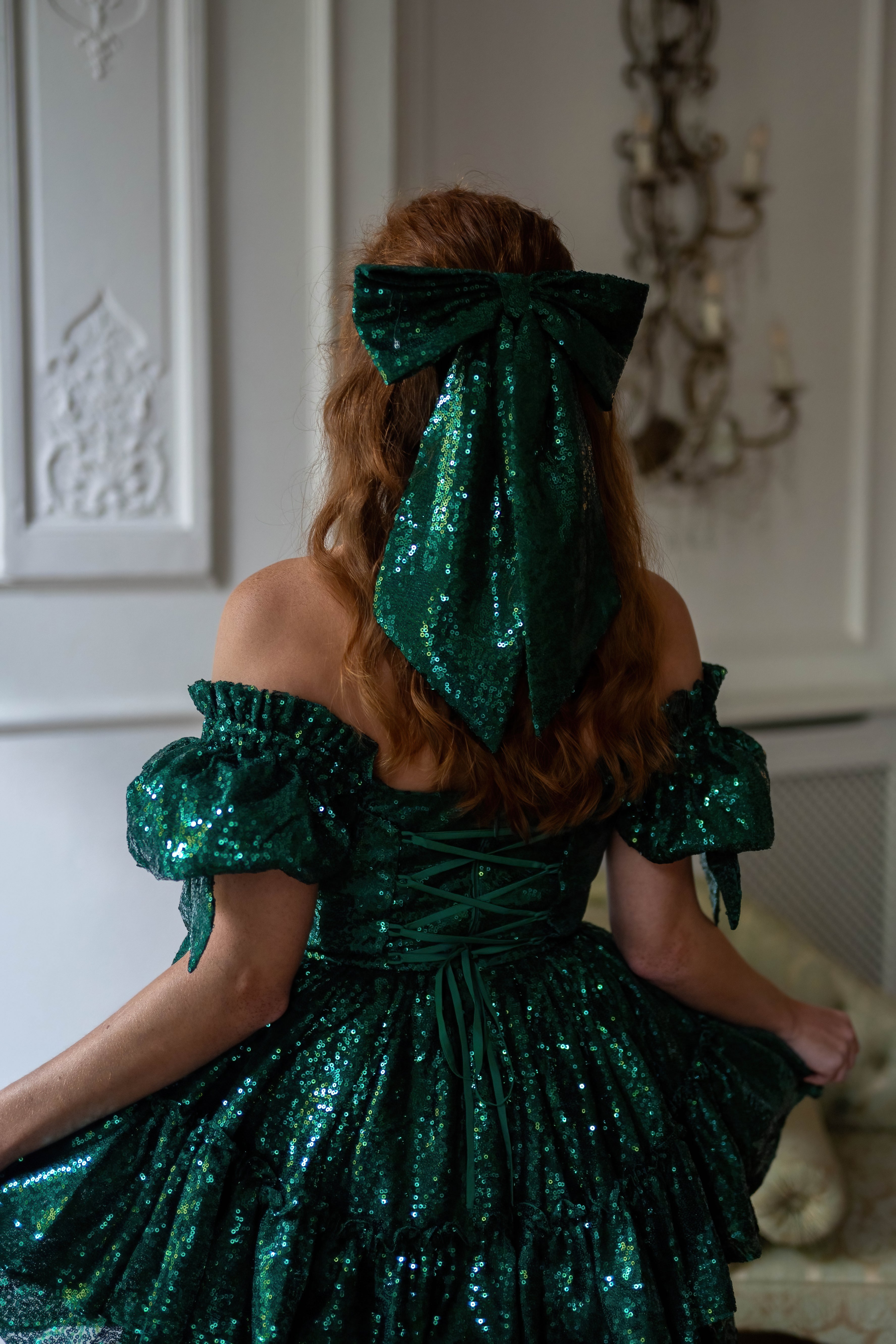 Jade Nocturne Fable Hairbow