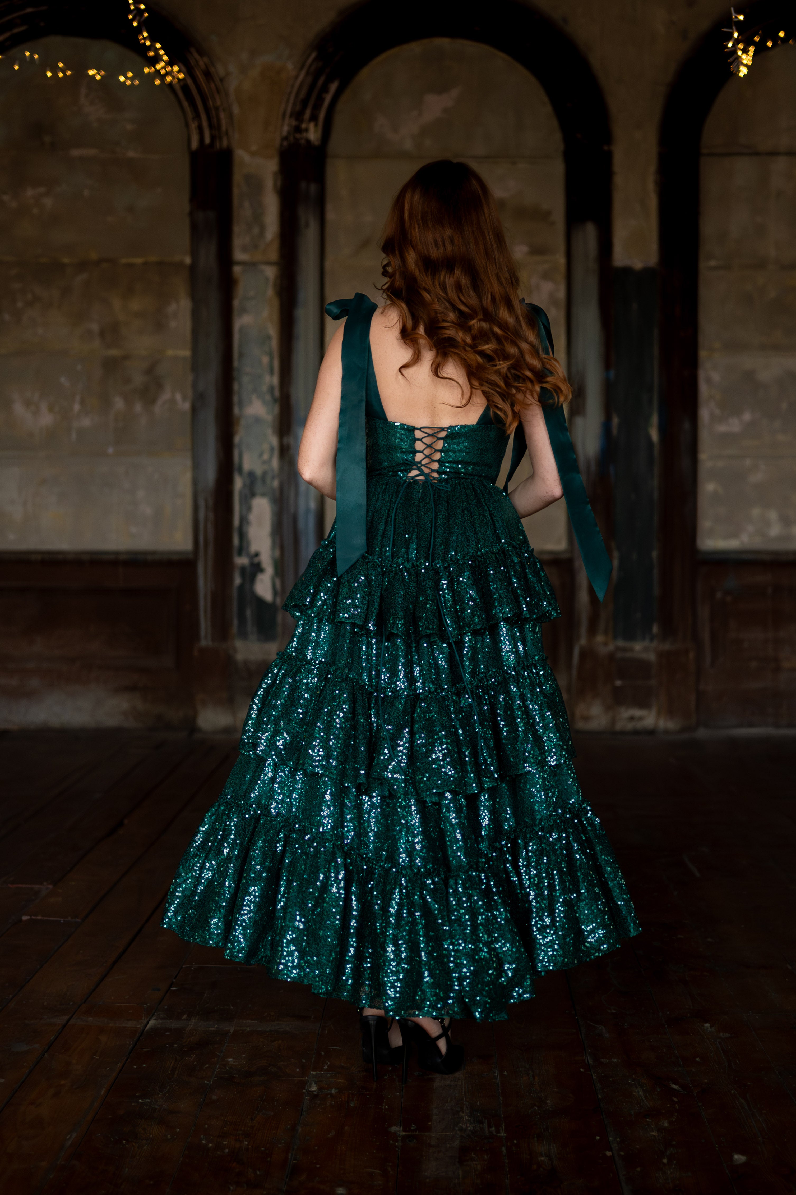 Jade Nocturne Muse Dress