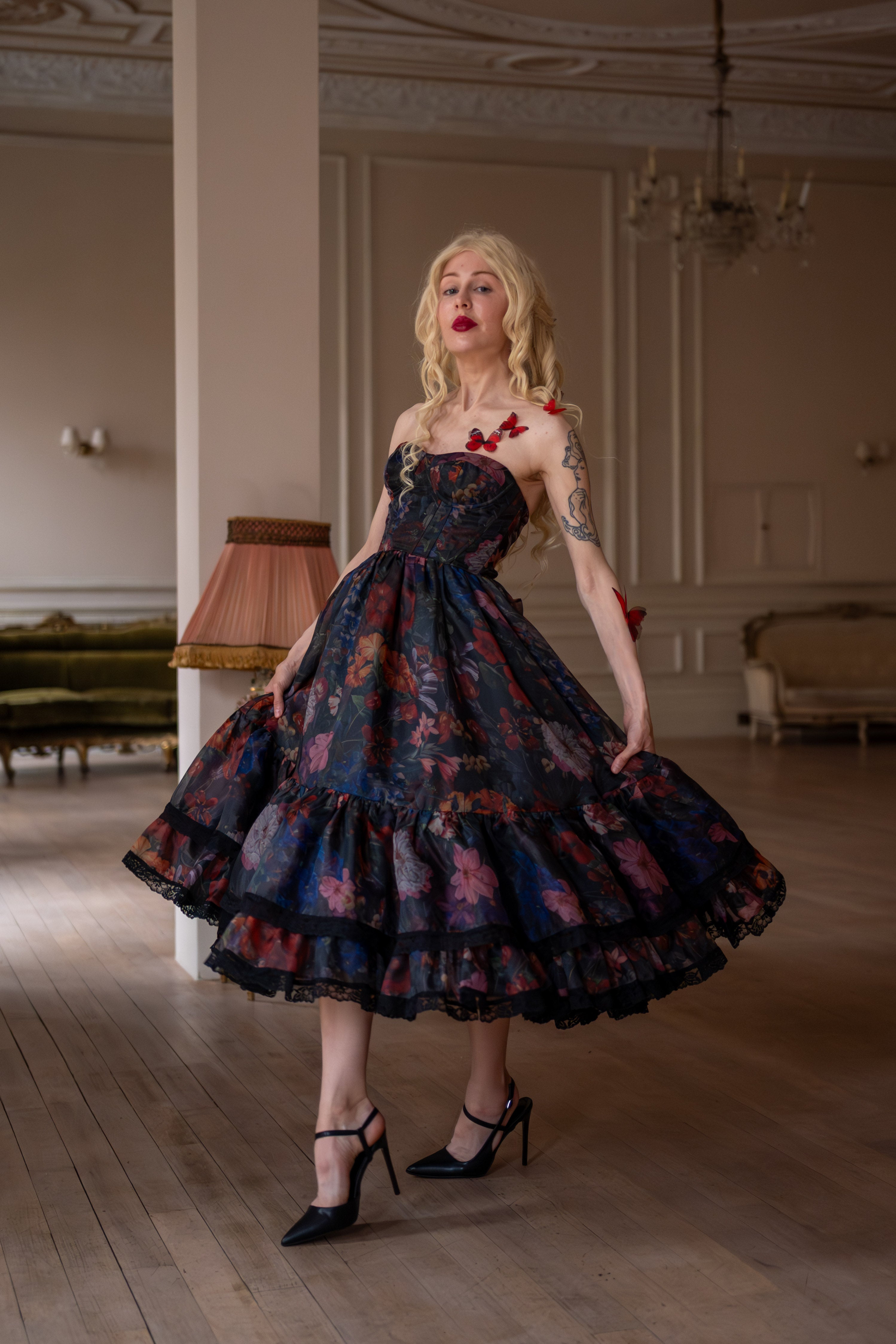 Jardin d’Ébène Dollhouse Dress