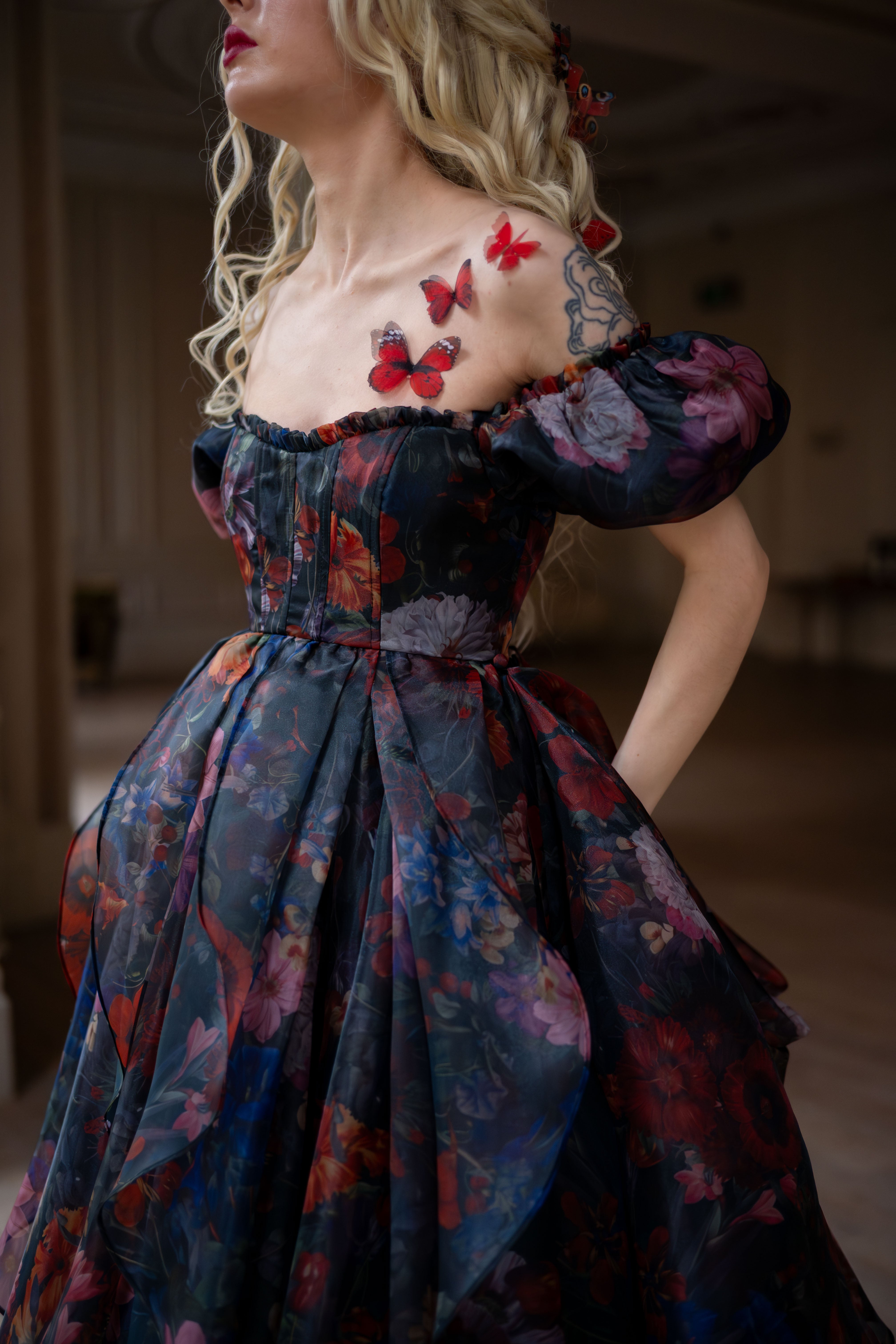 Jardin d’Ébène Renaissance Gown