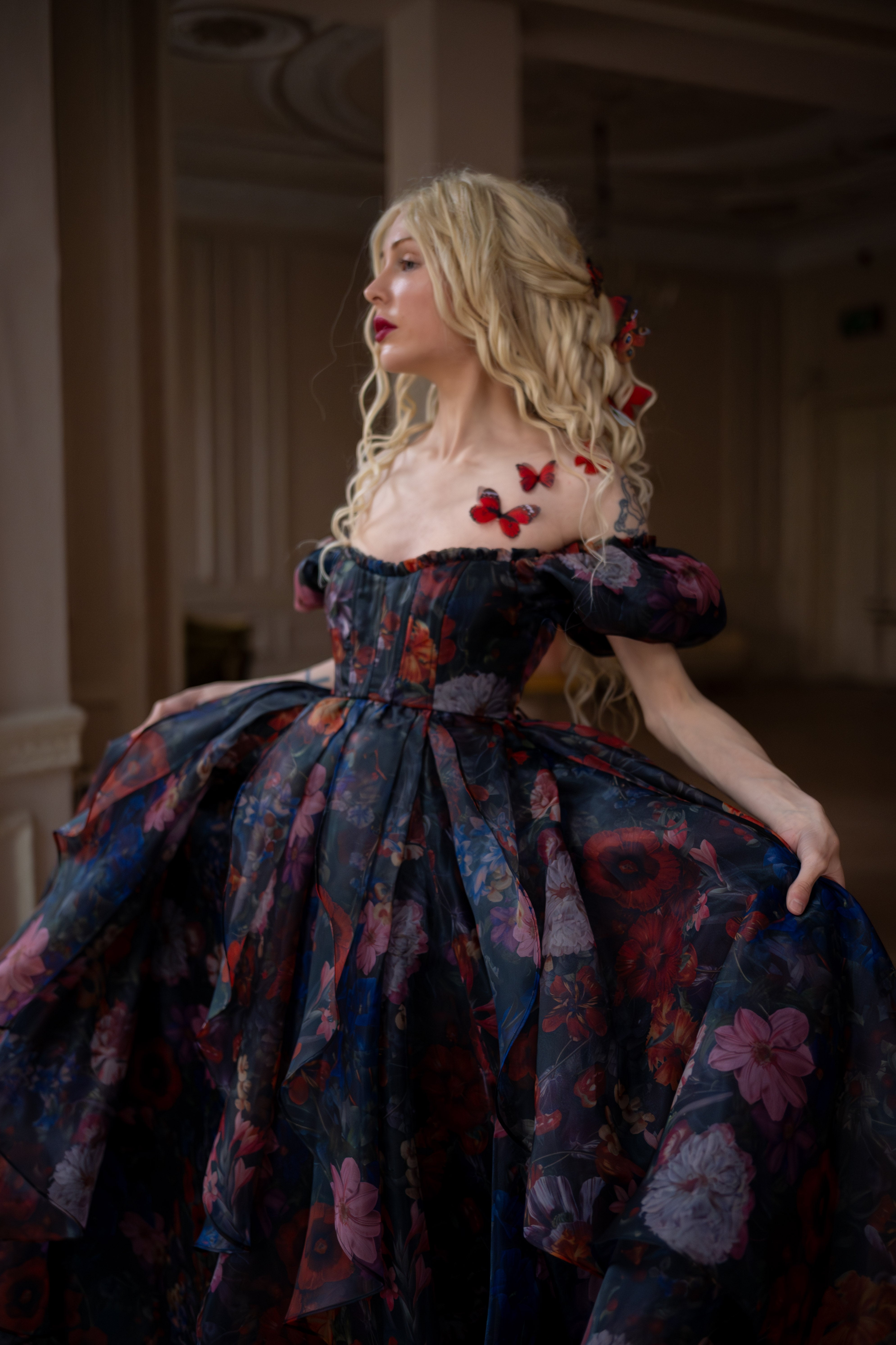 Jardin d’Ébène Renaissance Gown