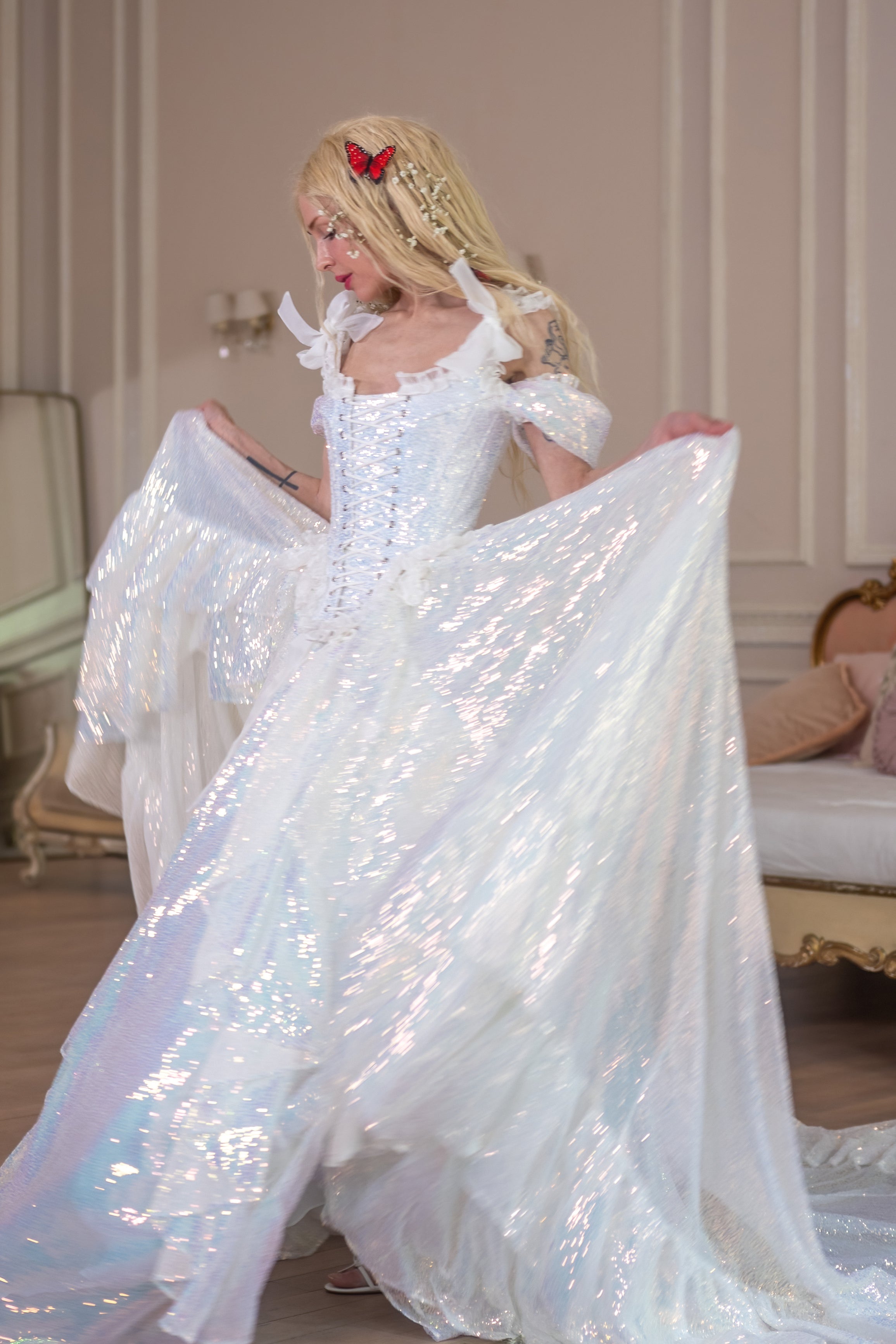 Lady of Lórien Pompadour Corset
