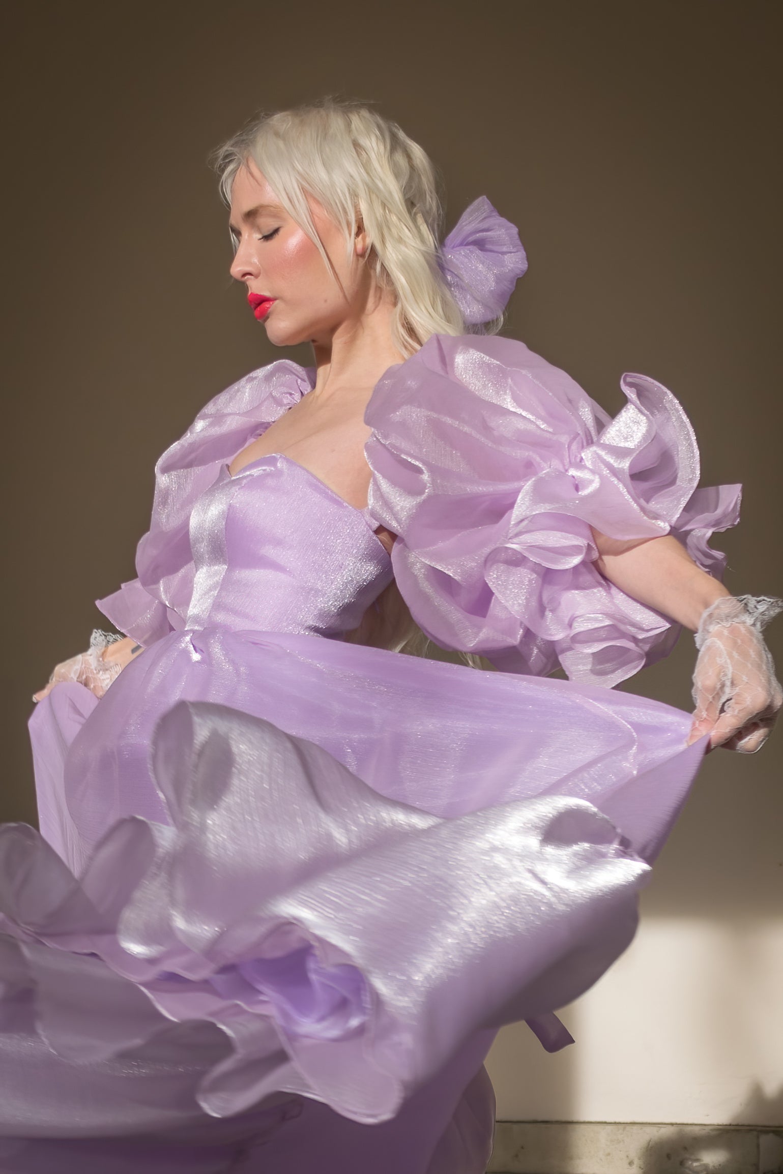 Lilac Skies Belle Dress