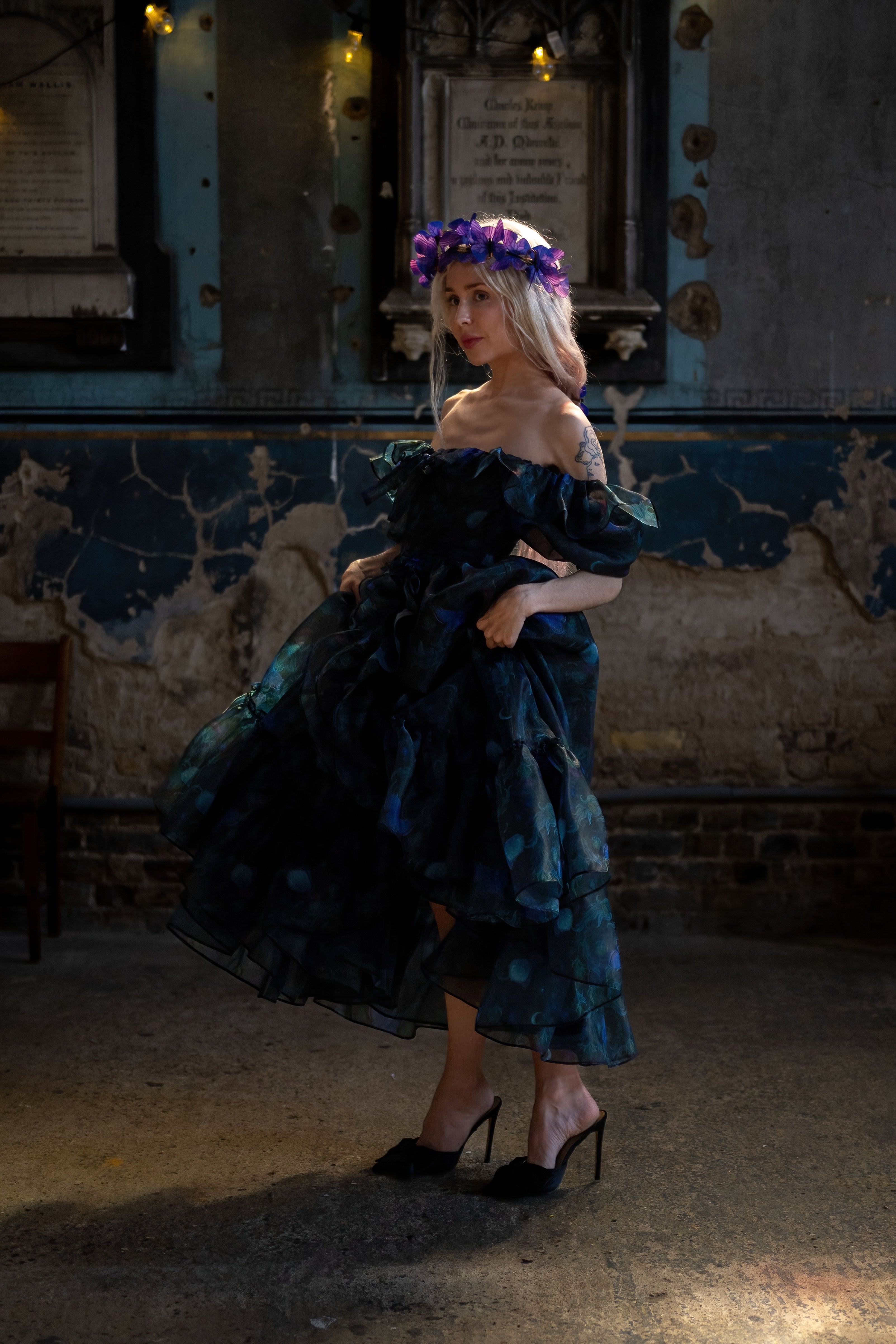 Luna Eclipse Bluestocking Dress