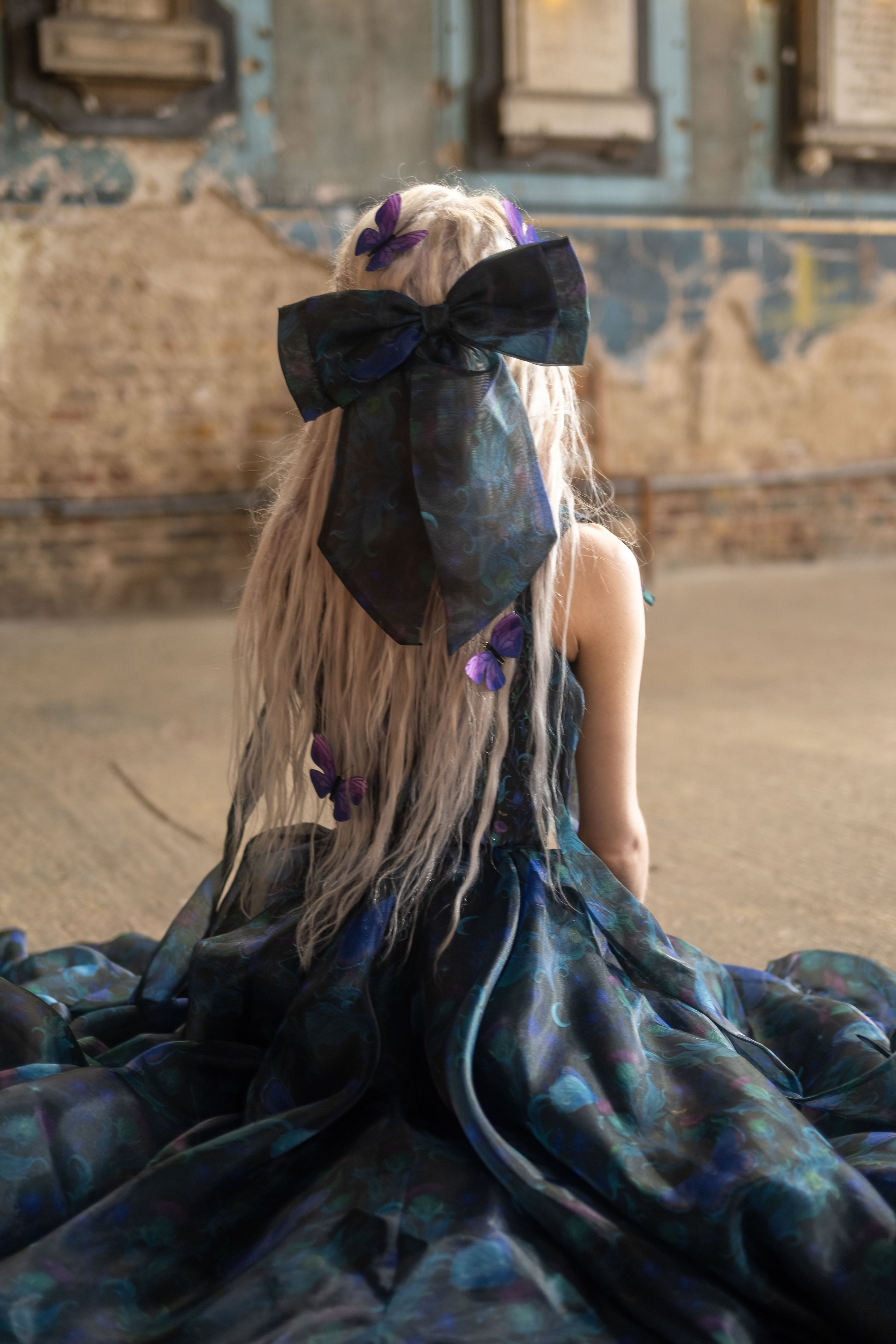 Luna Eclipse Winged Hairbow