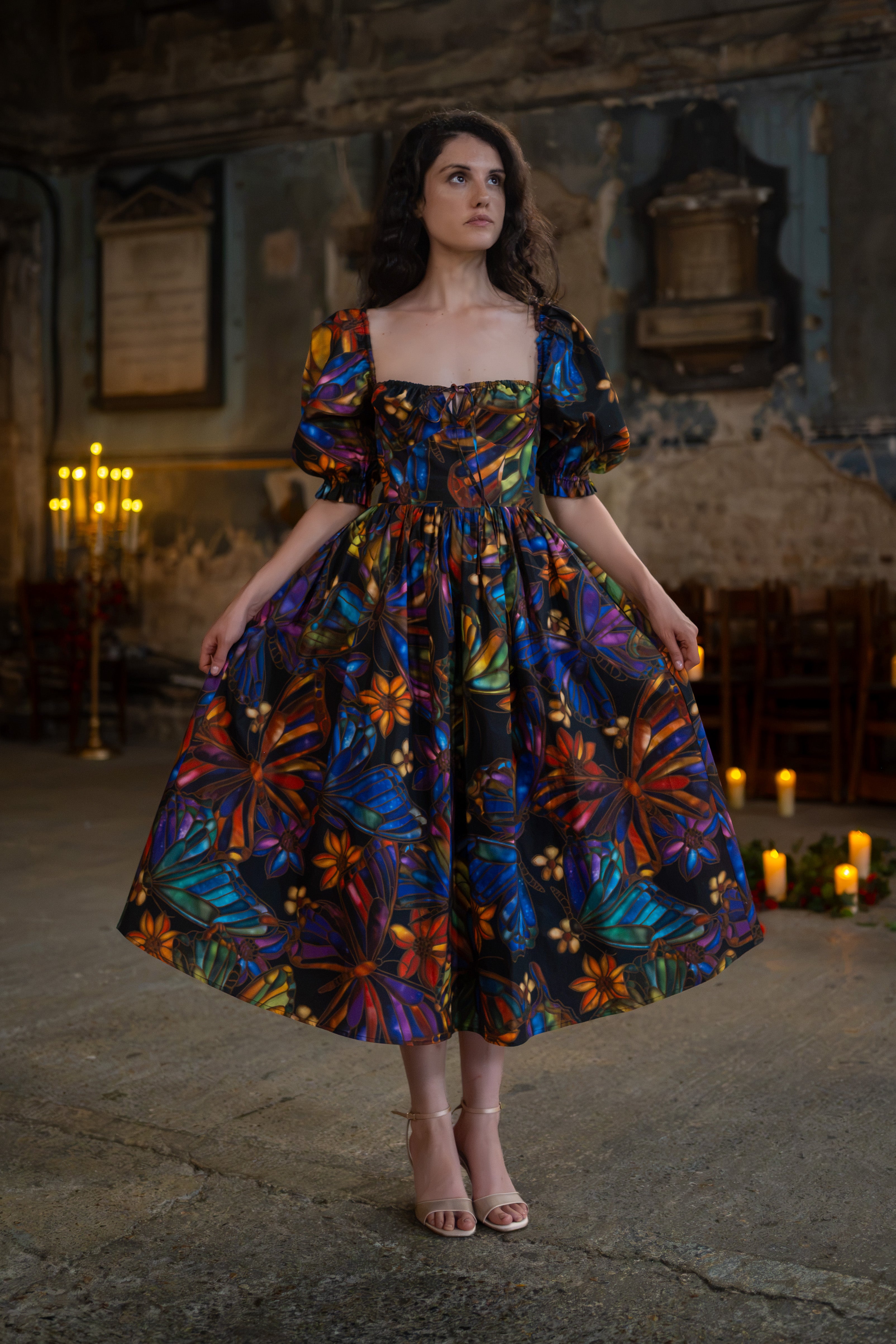 Martyr of Devotion Larkspur Dress