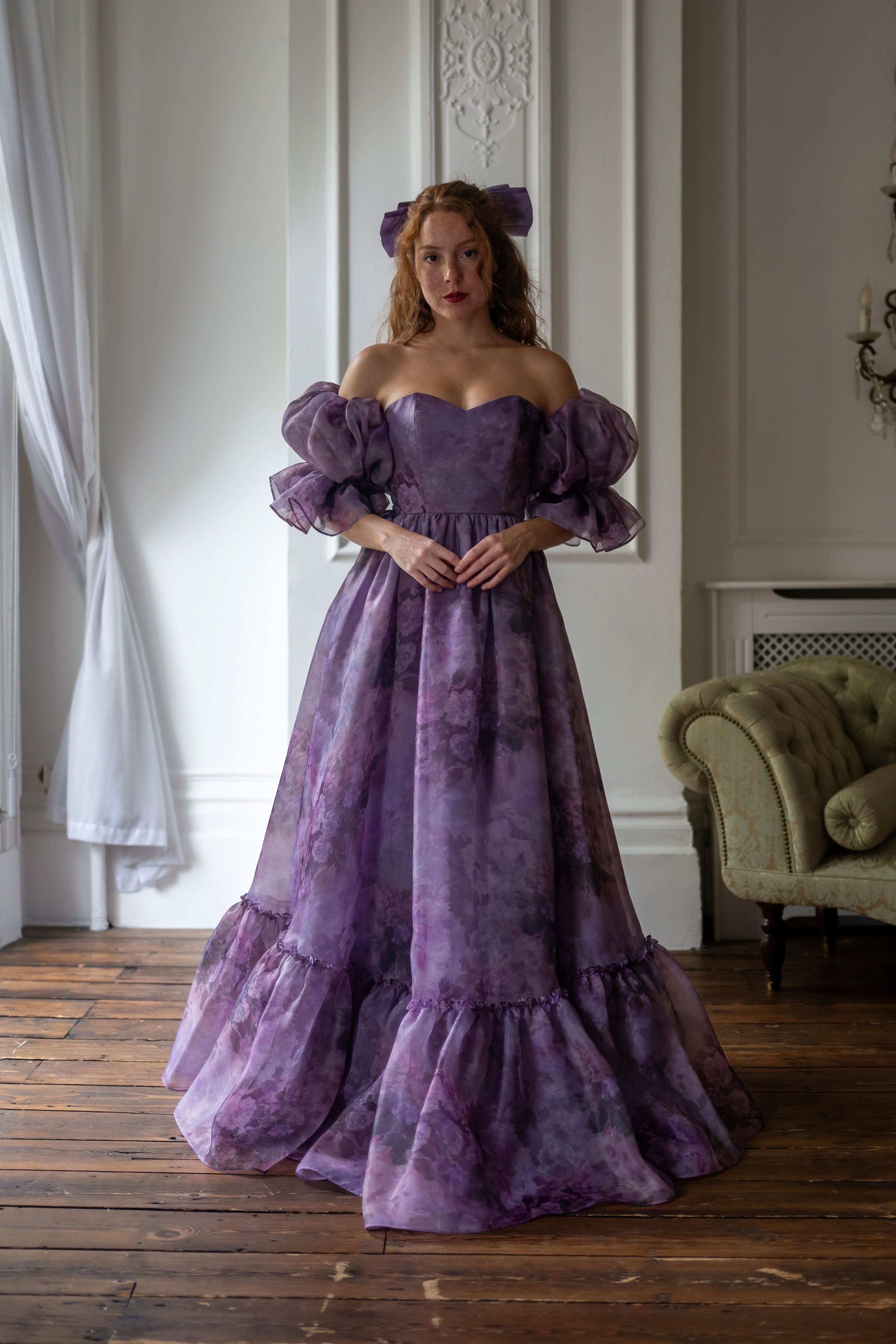 Midnight Rose Belle Gown