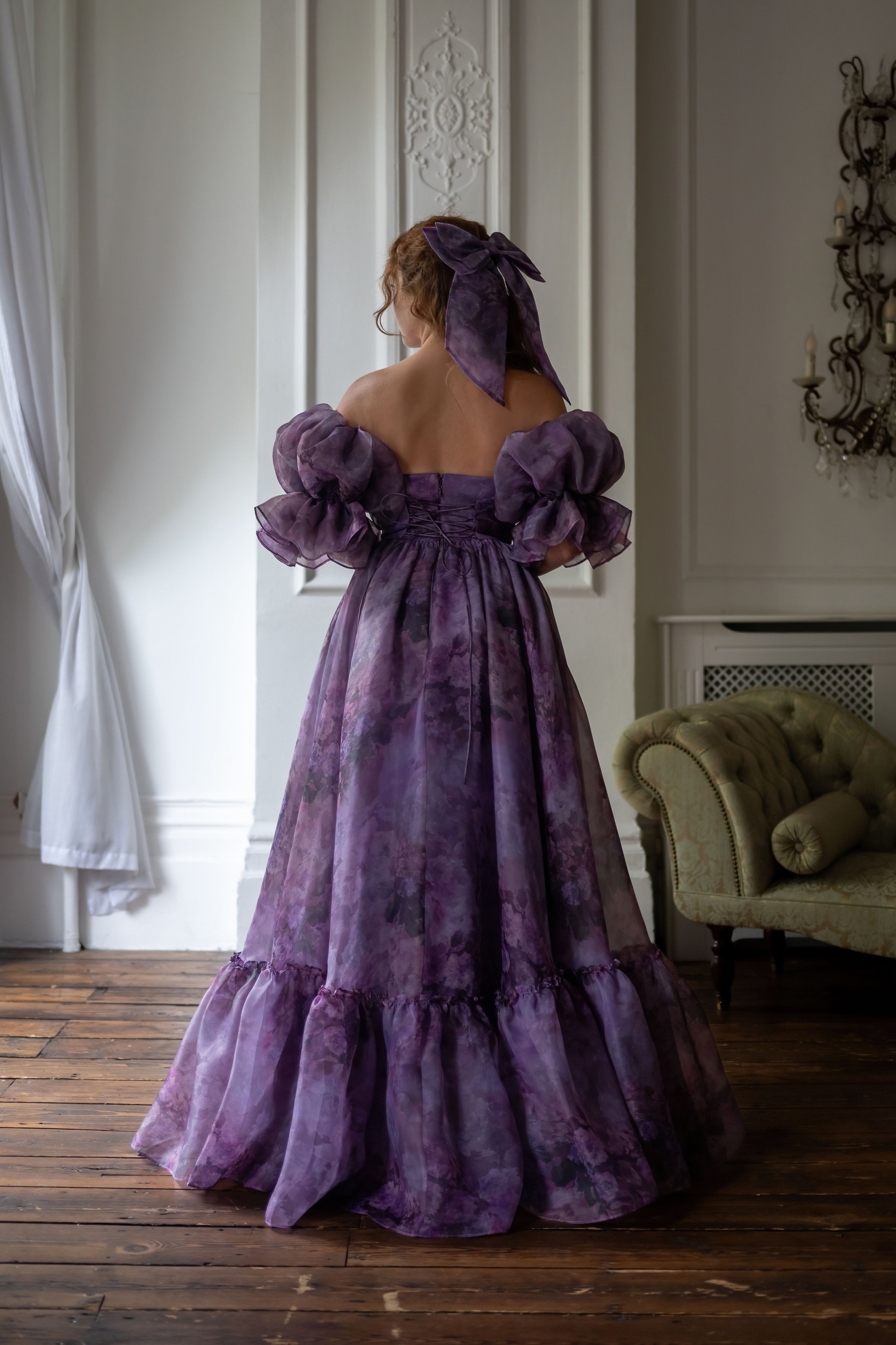 Midnight Rose Belle Gown