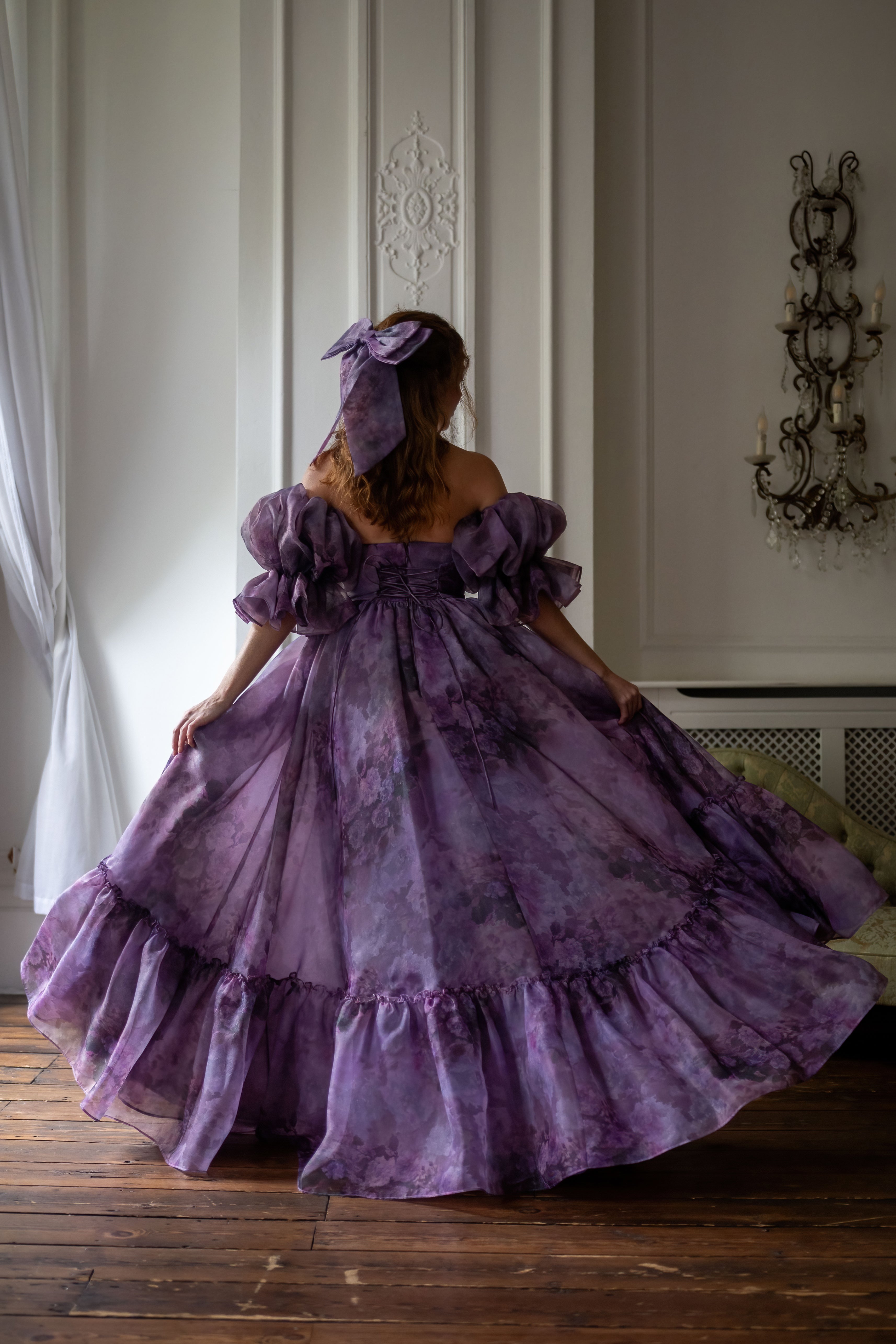 Midnight Rose Belle Gown