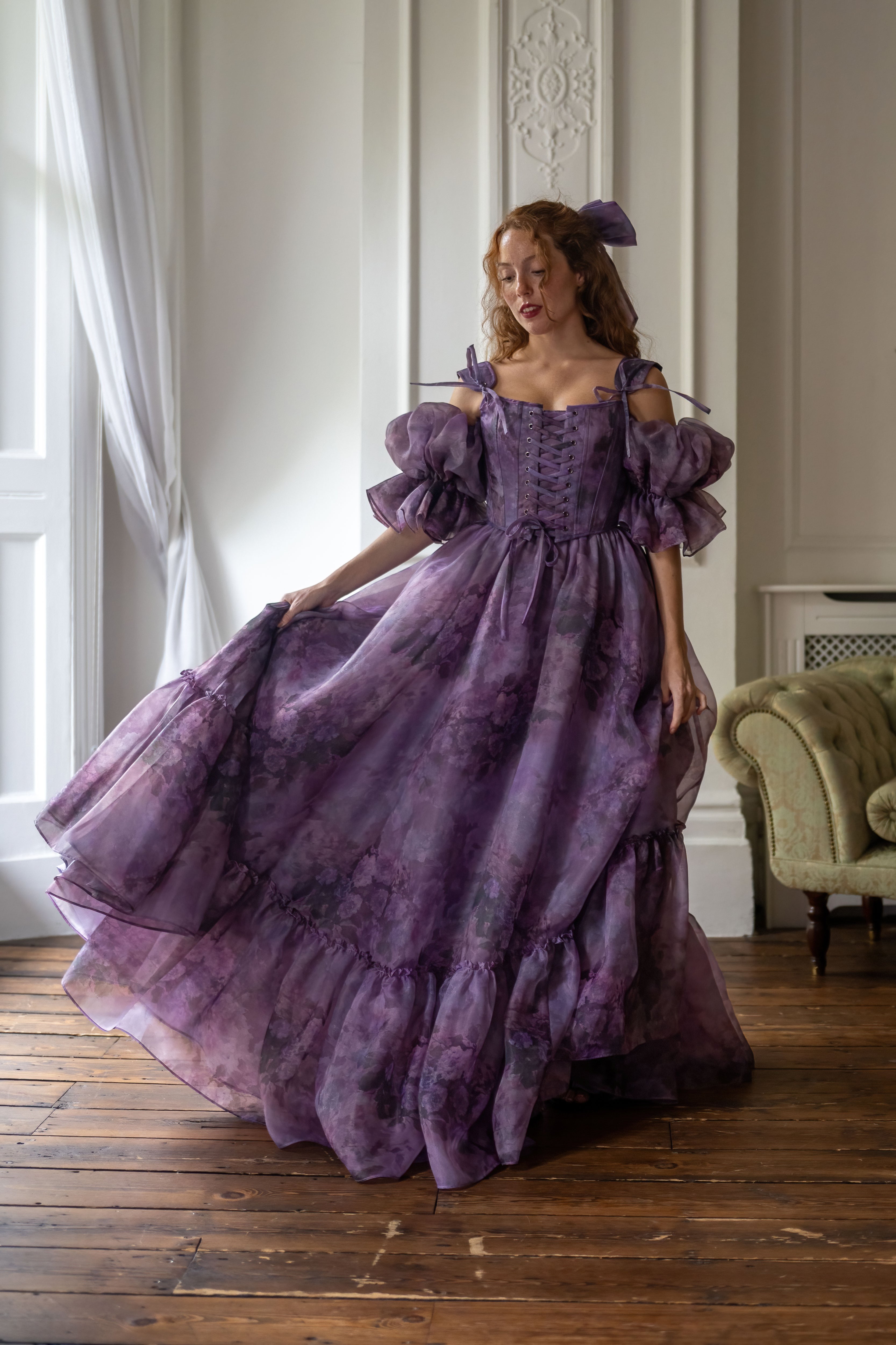 Midnight Rose Thisbe Corset