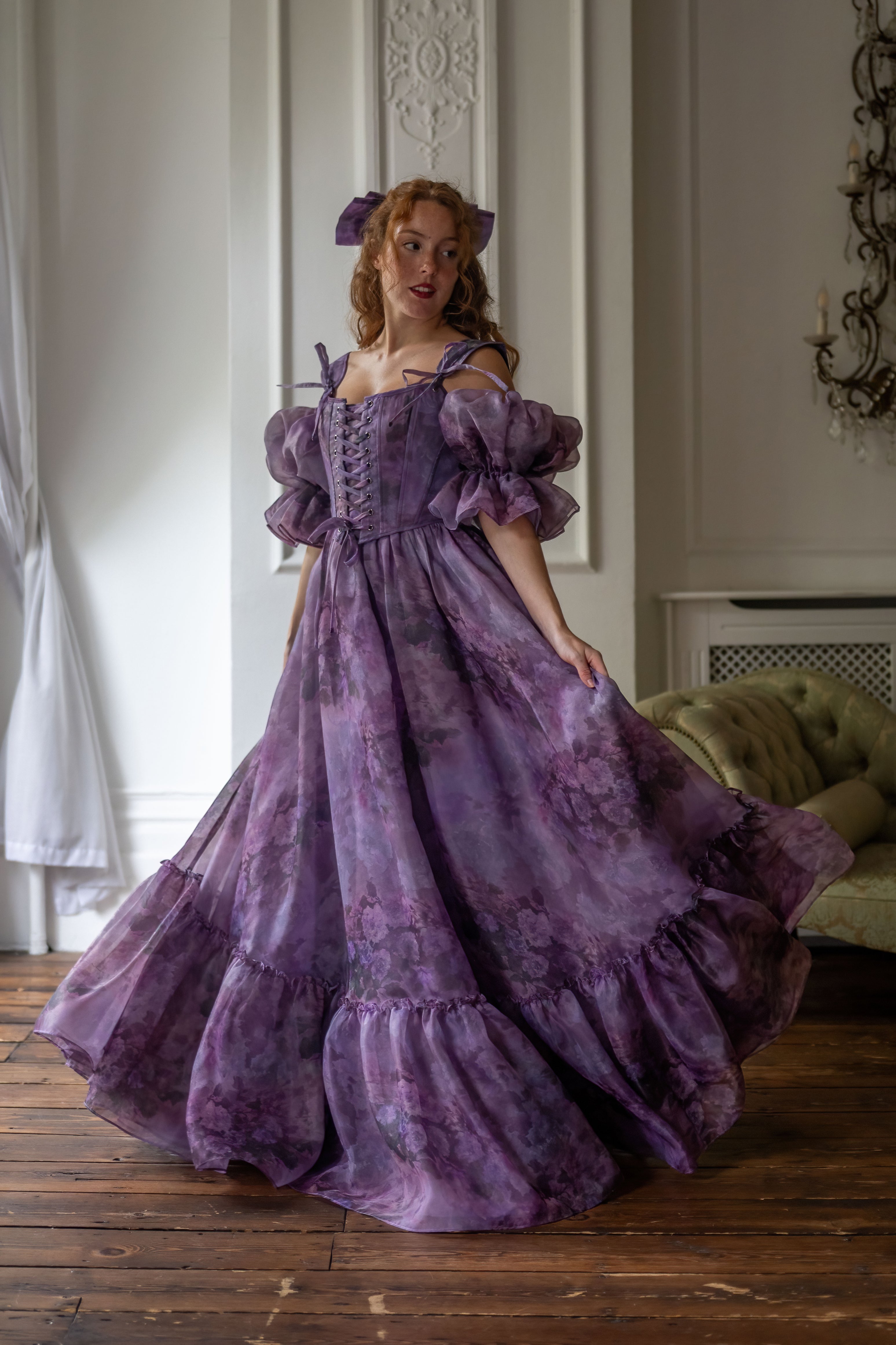 Midnight Rose Thisbe Corset