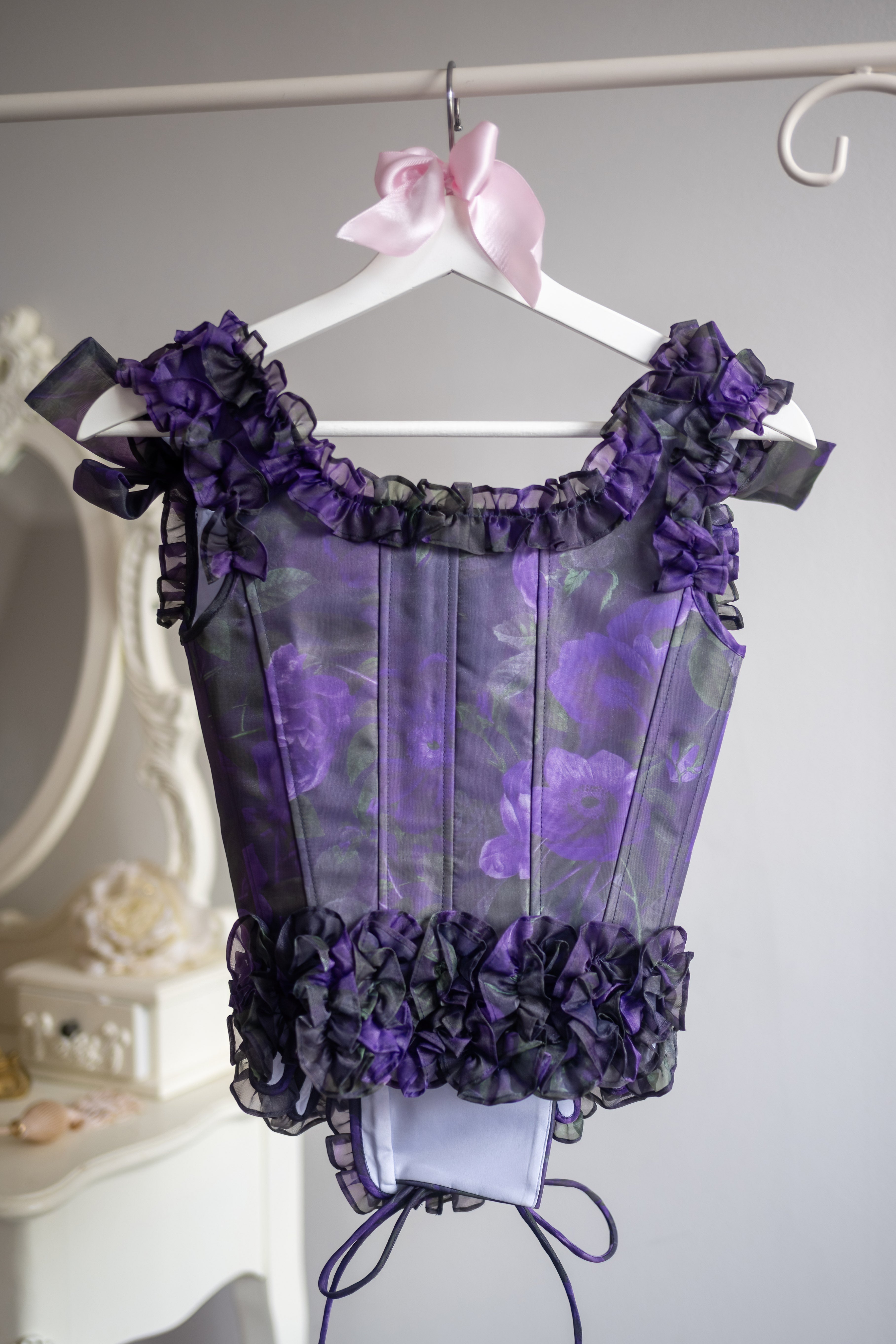 Moonlight Sonata Pompadour Corset
