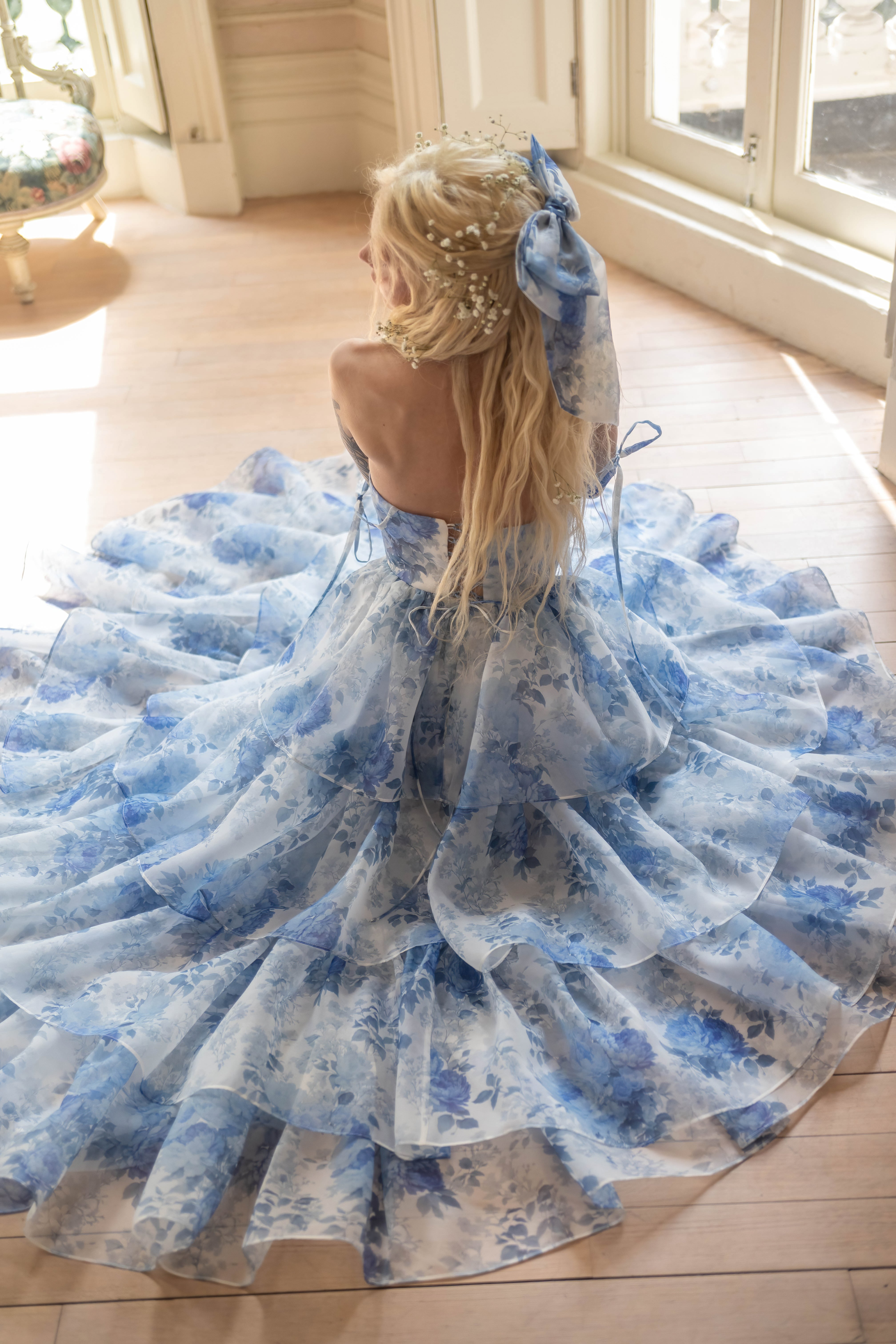 My Fair Lady Organza Winged Bow