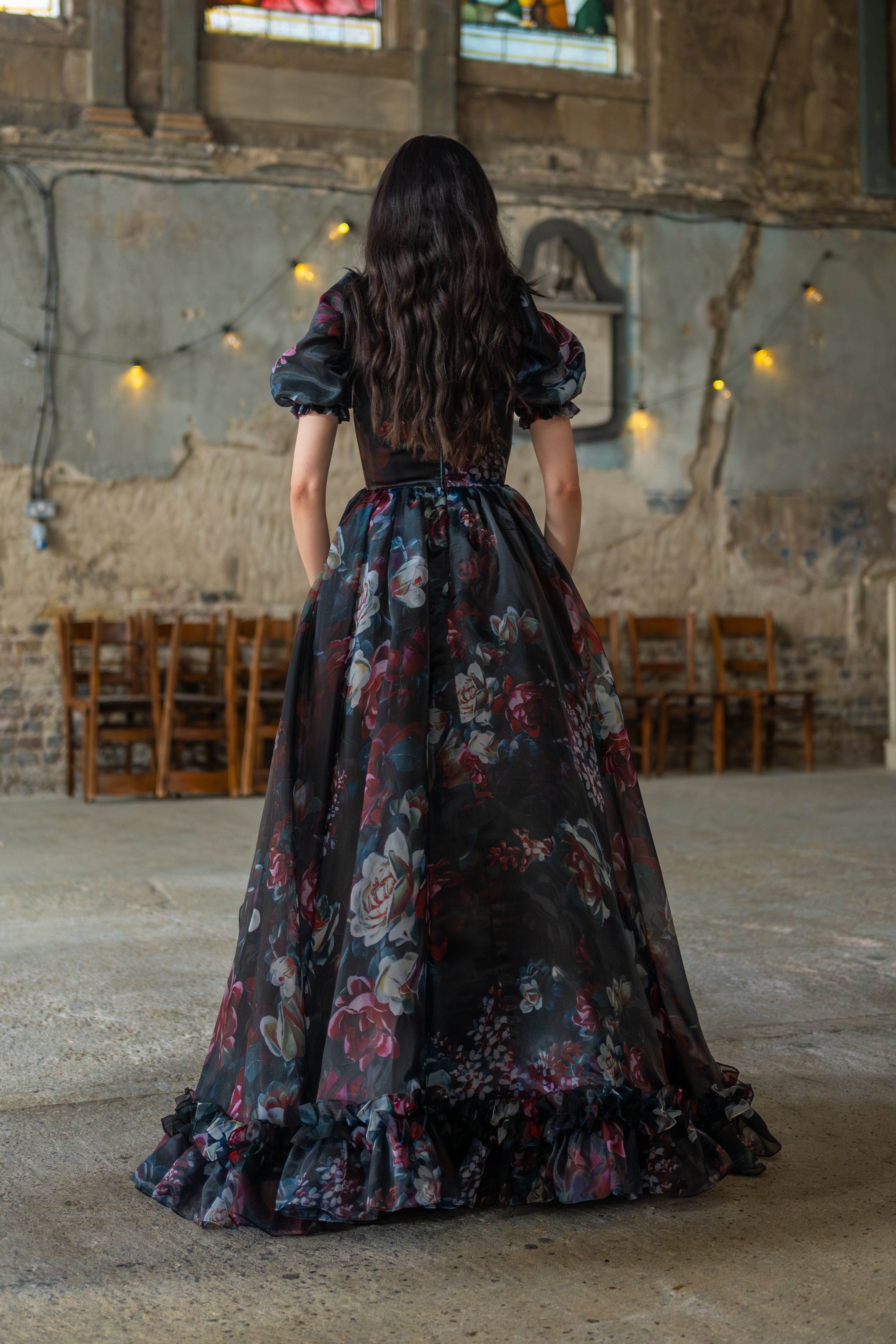 Nocturnal Beauty Duchess Gown