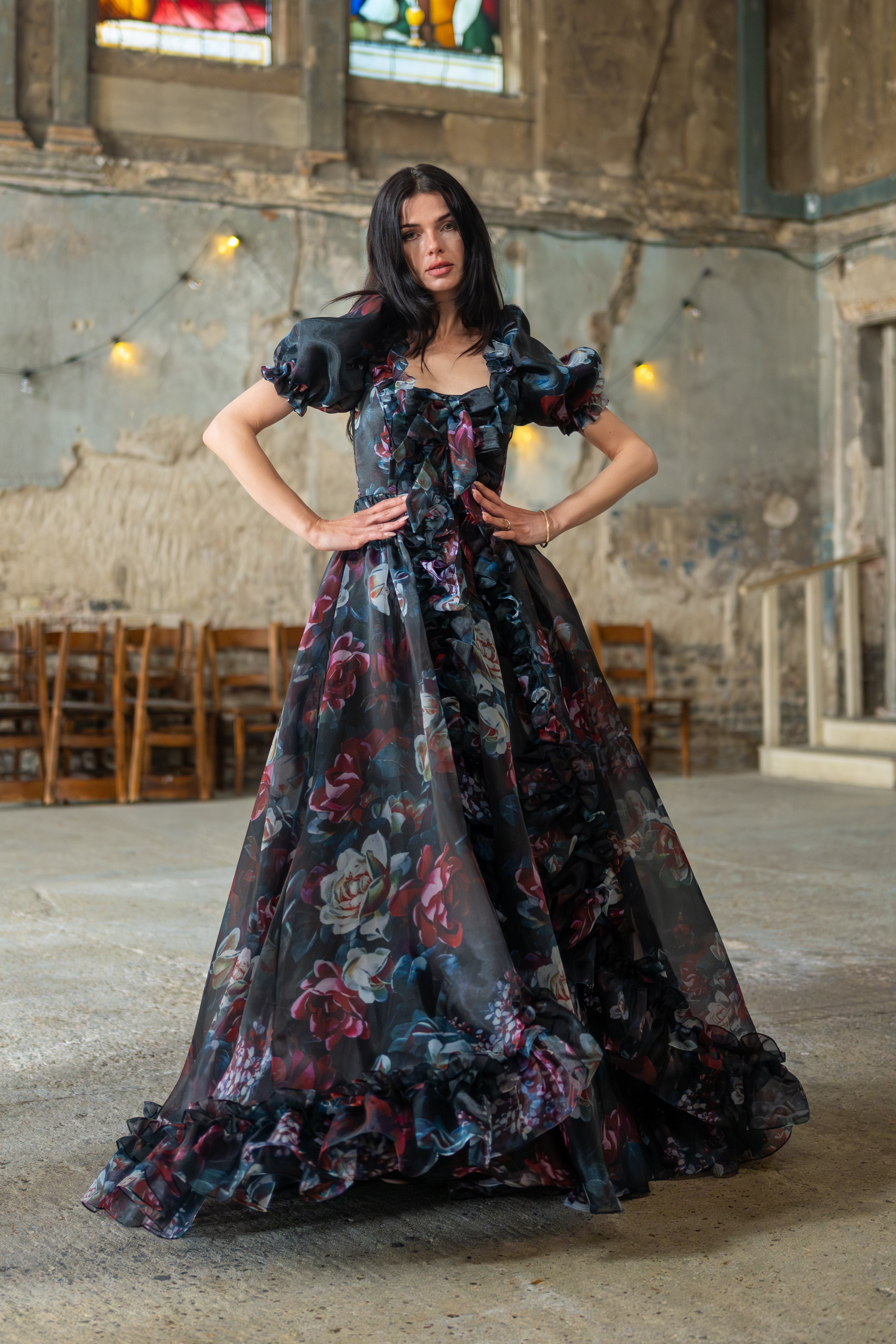 Nocturnal Beauty Duchess Gown