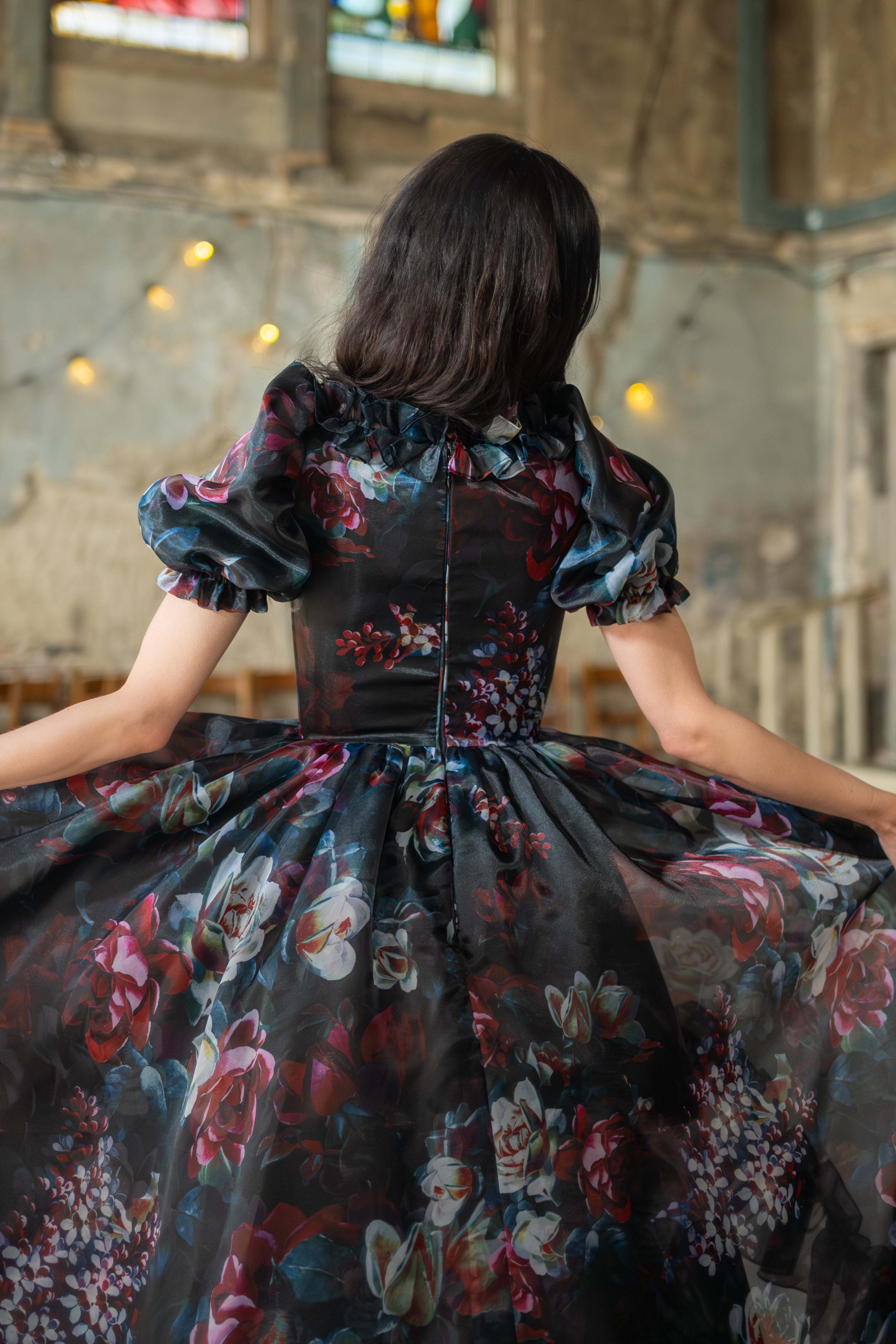 Nocturnal Beauty Duchess Gown