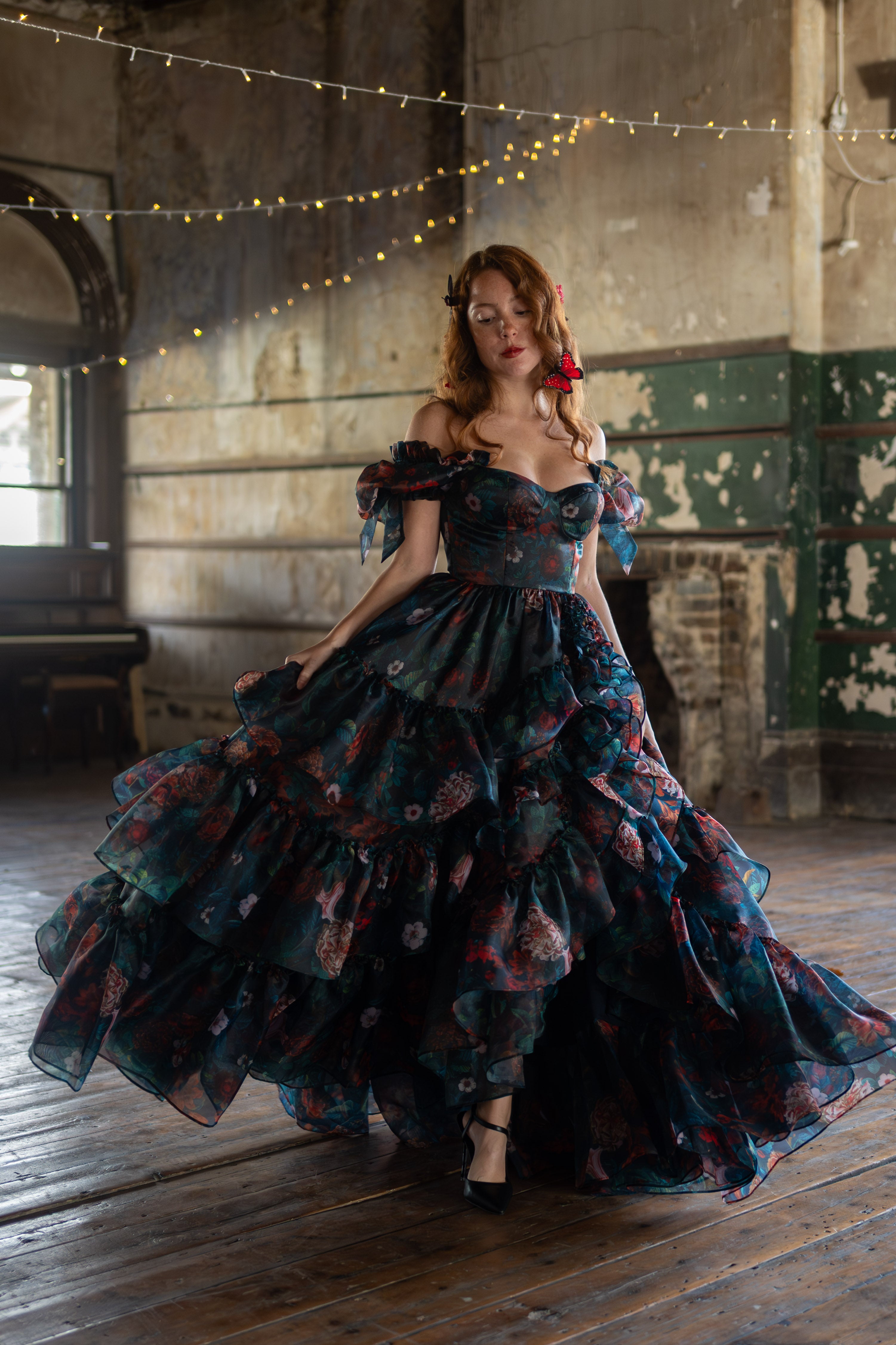 Obsidian Bower Mademoiselle Gown