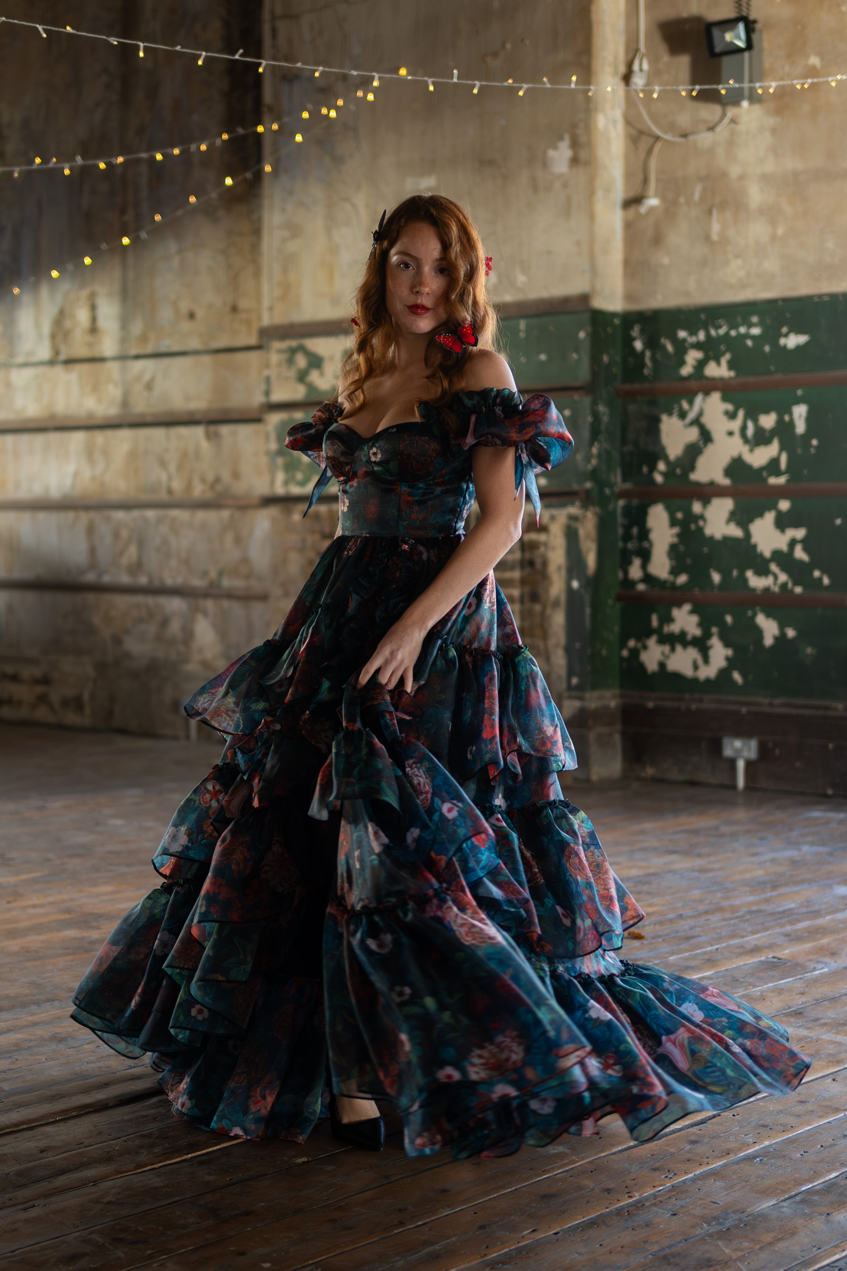 Obsidian Bower Mademoiselle Gown