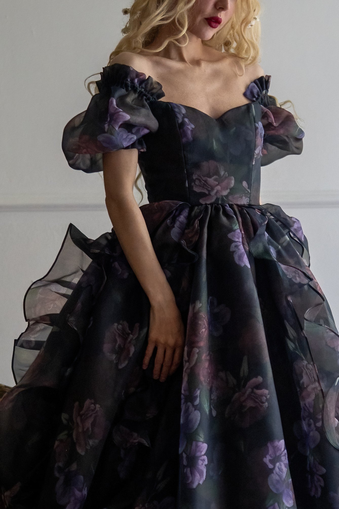 Odile's Triumph Chateau Train Gown