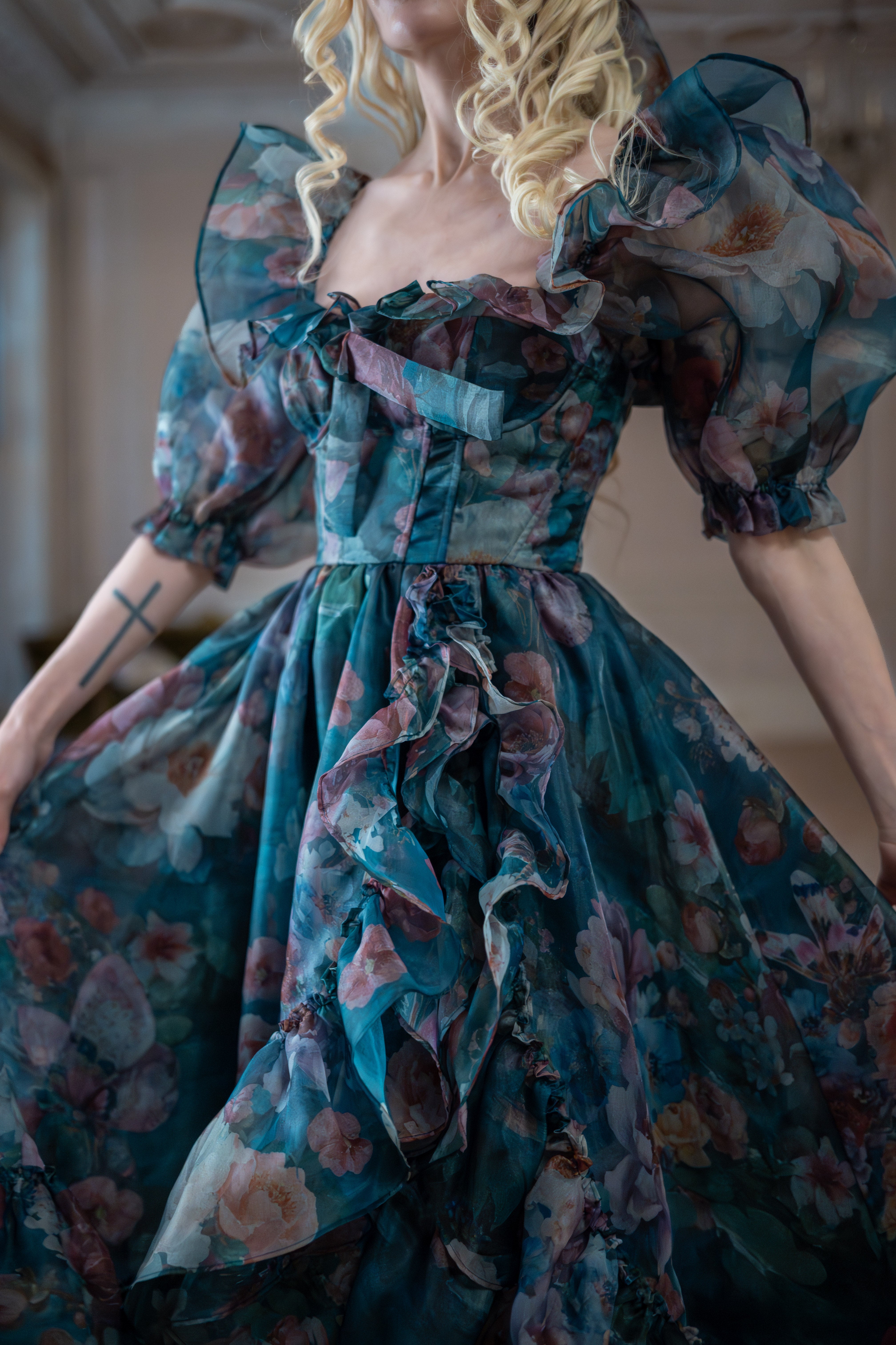 Ophelia Bluestocking Dress