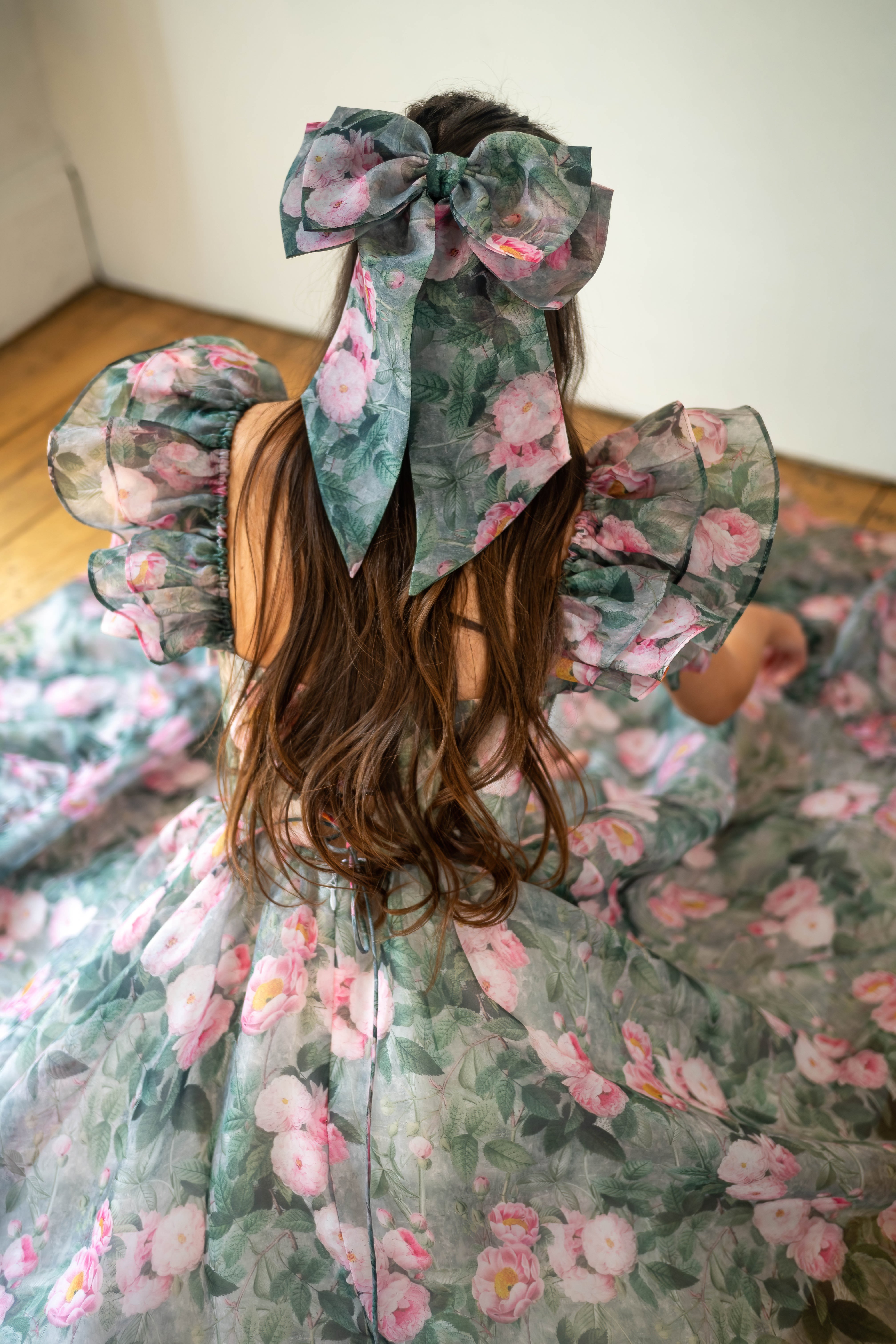 Peony Bouquet Sorority Gown