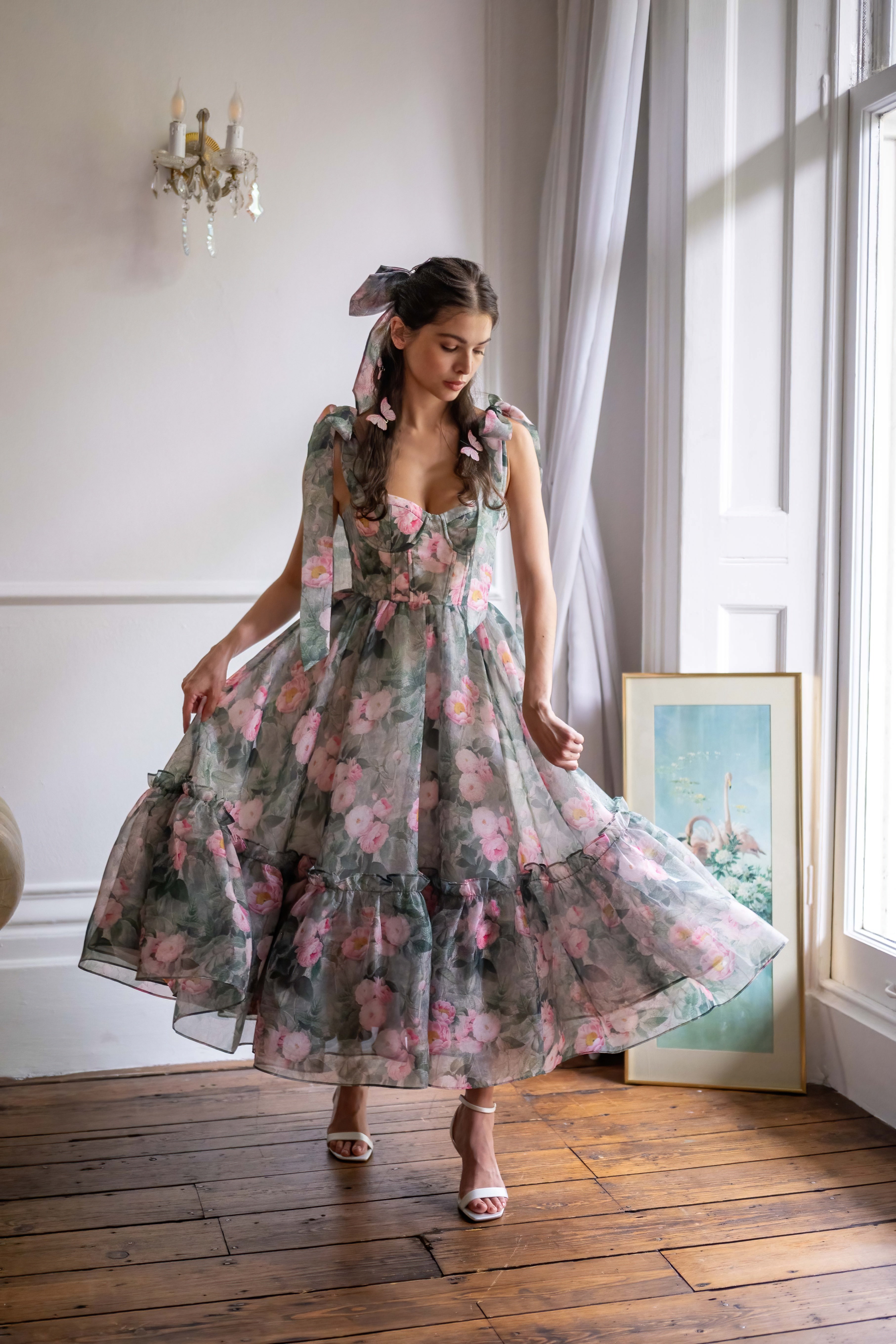 Peony Bouquet Symphony Dress