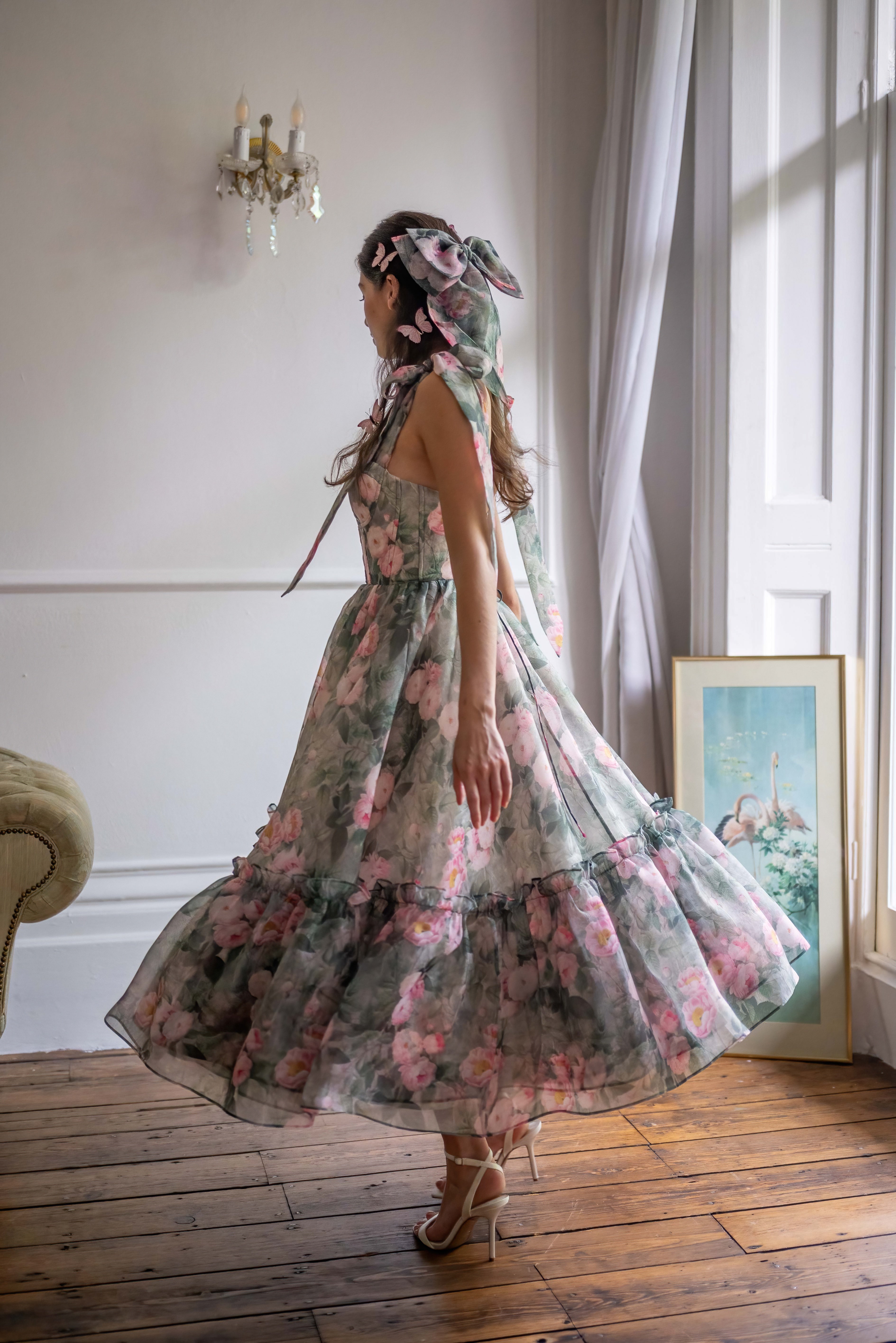 Peony Bouquet Symphony Dress