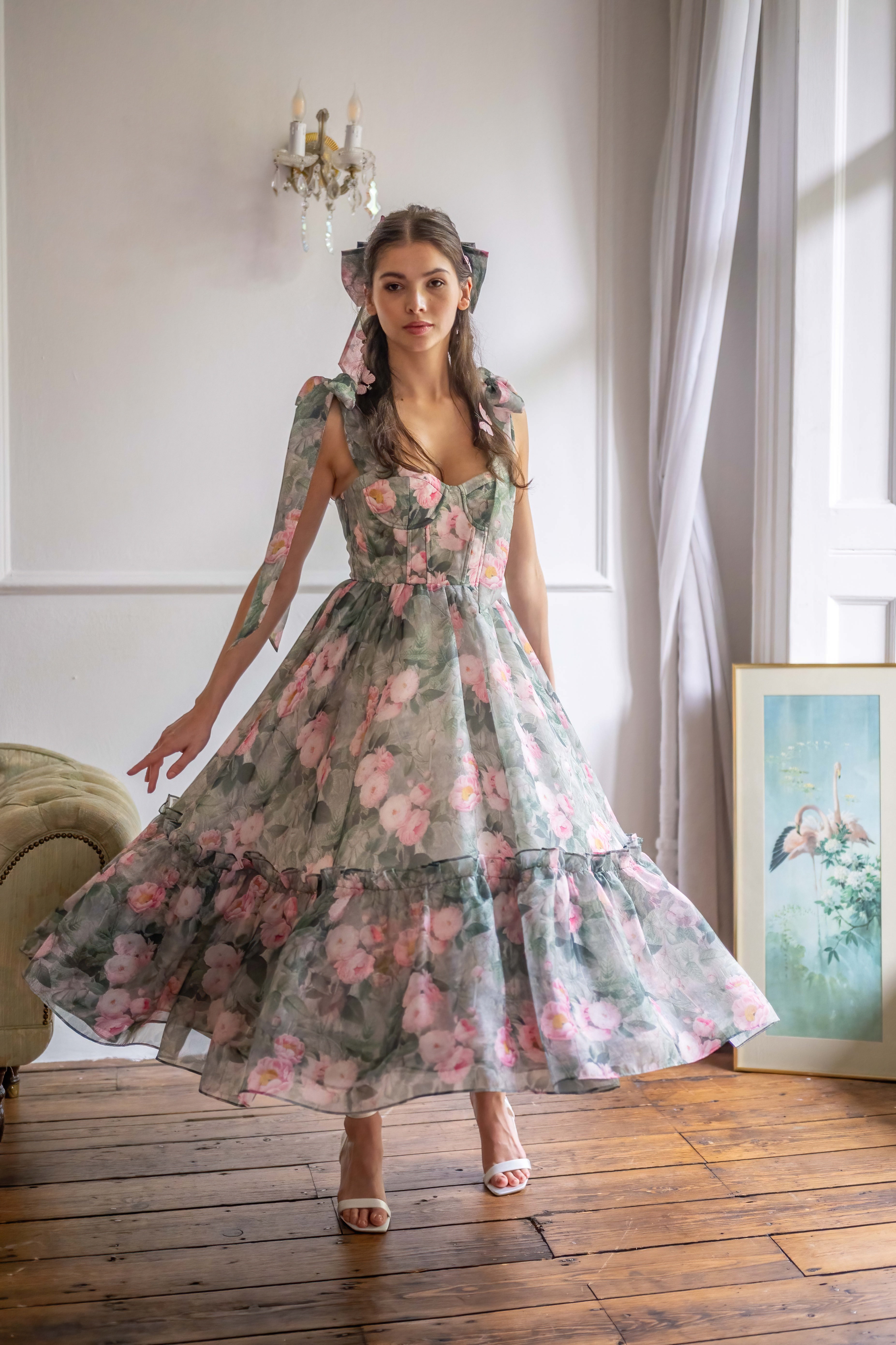 Peony Bouquet Symphony Dress