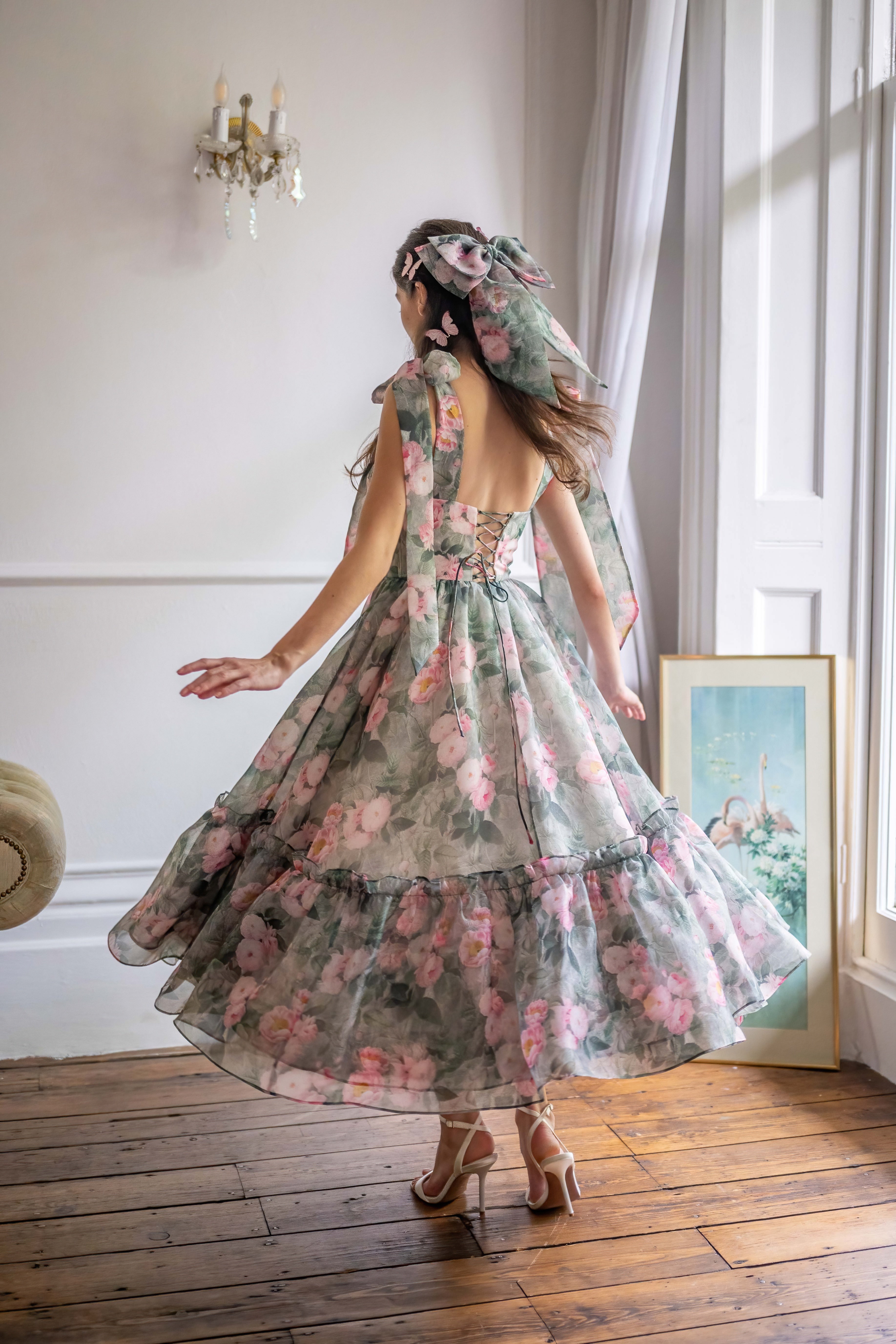 Peony Bouquet Symphony Dress