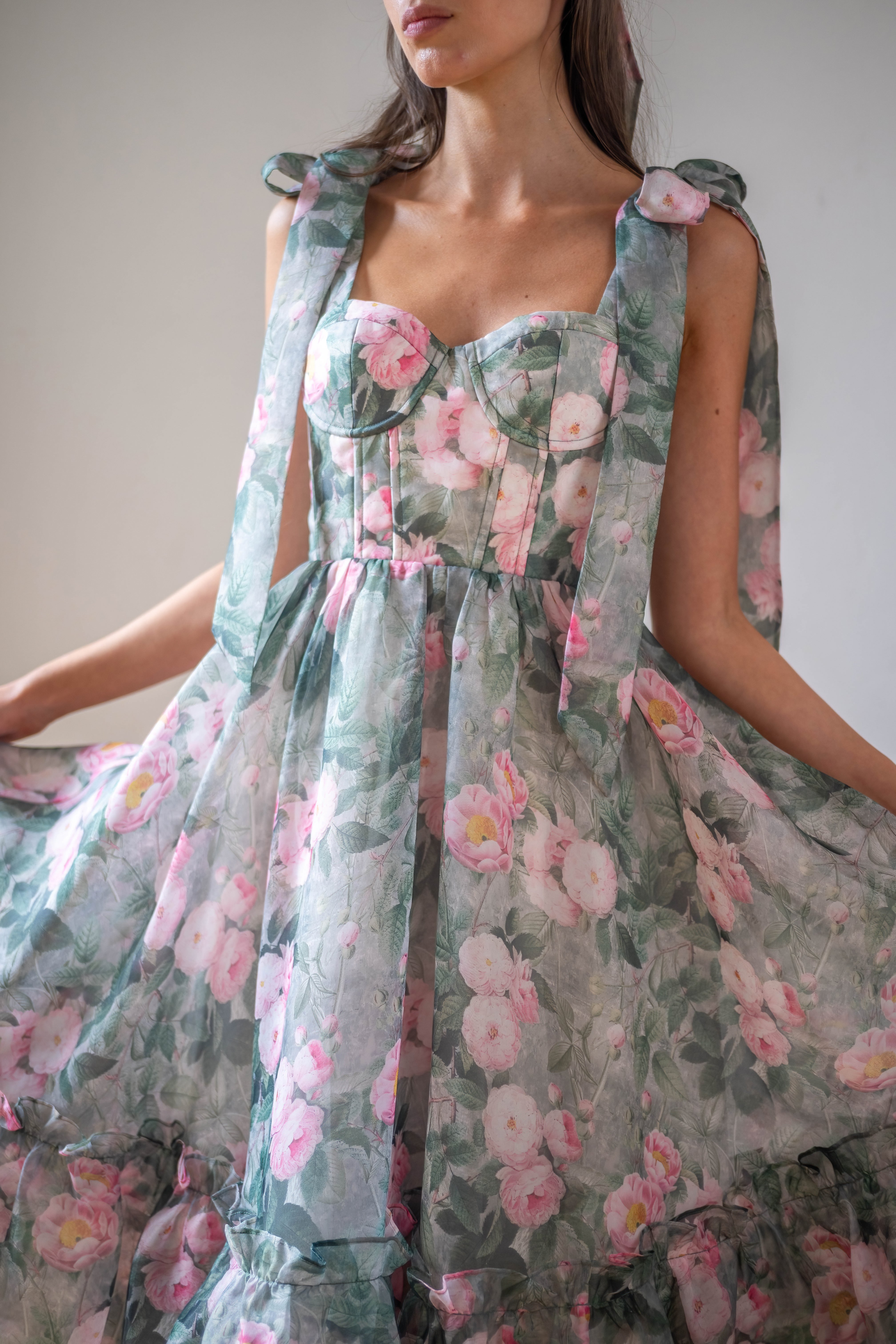 Peony Bouquet Symphony Dress