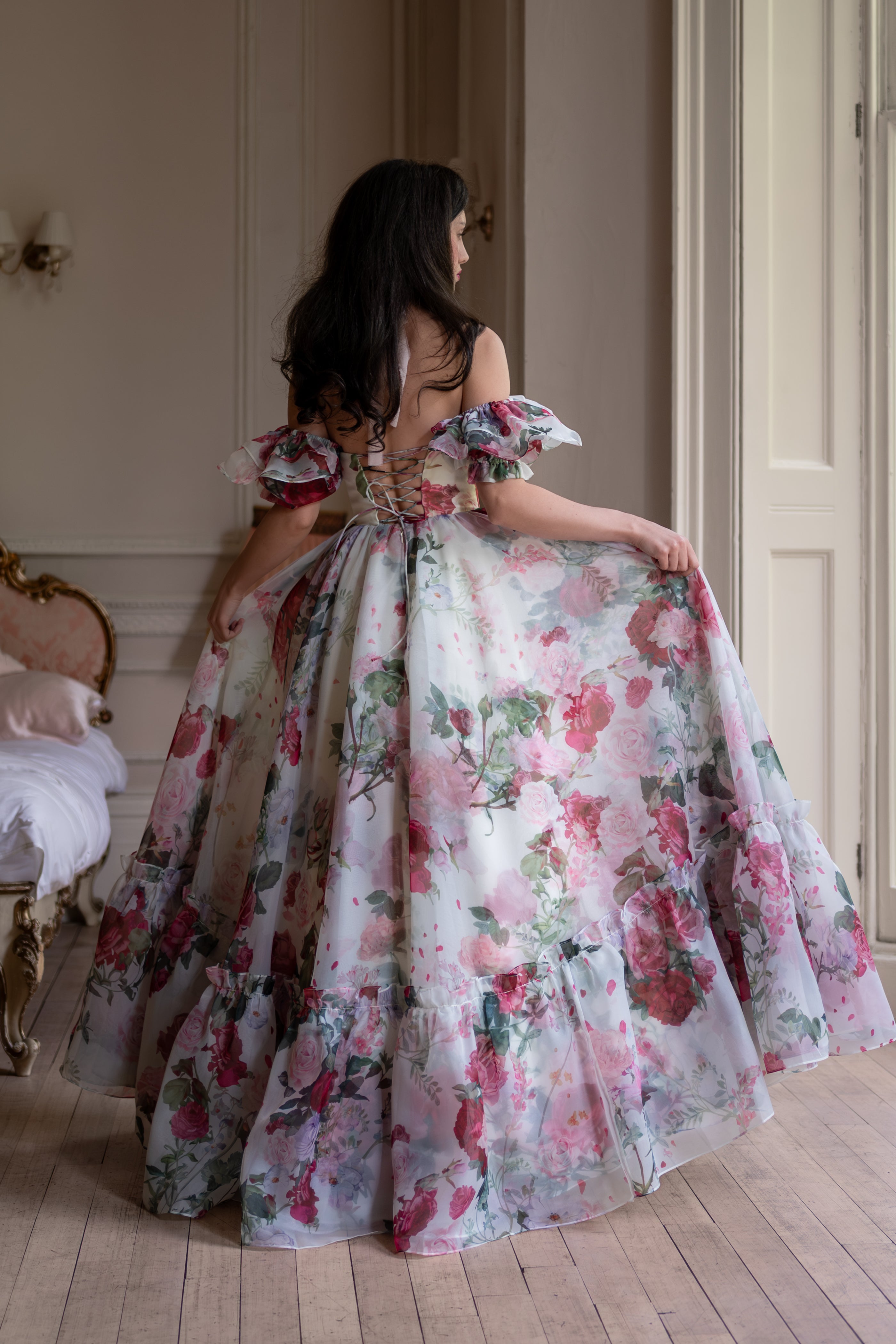 Petal Surrender Sorority Gown