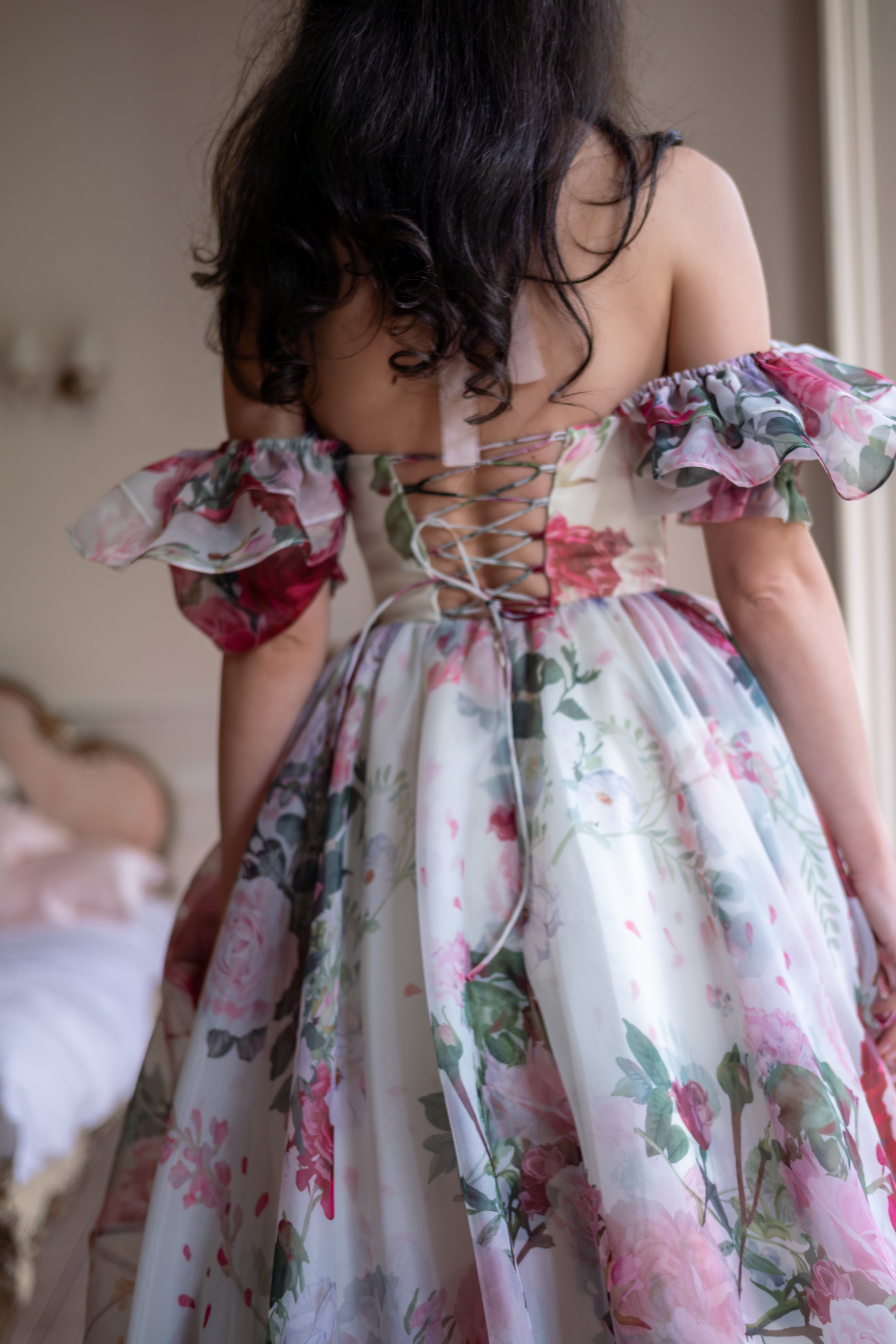 Petal Surrender Sorority Gown