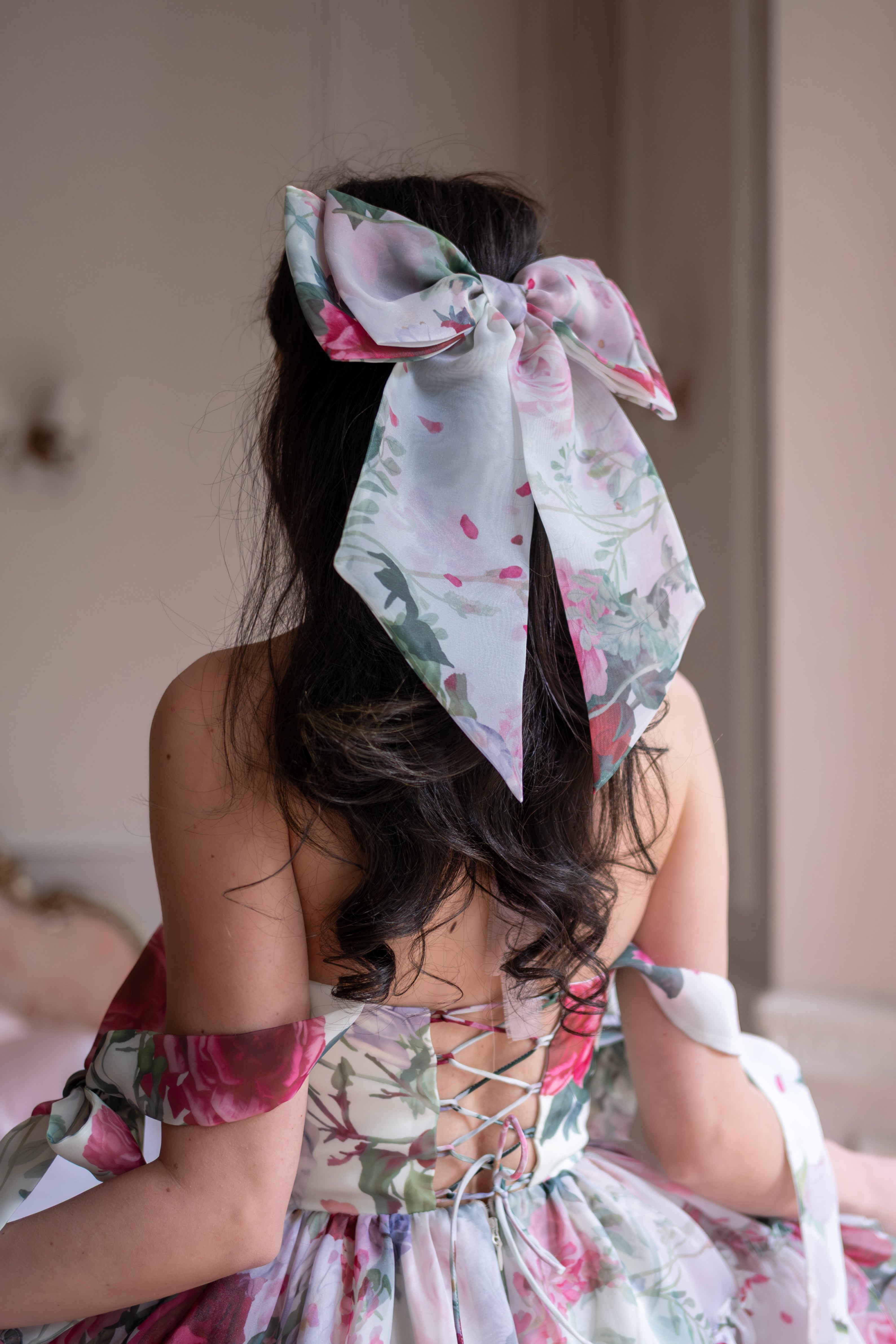 Petal Surrender Winged Hairbow