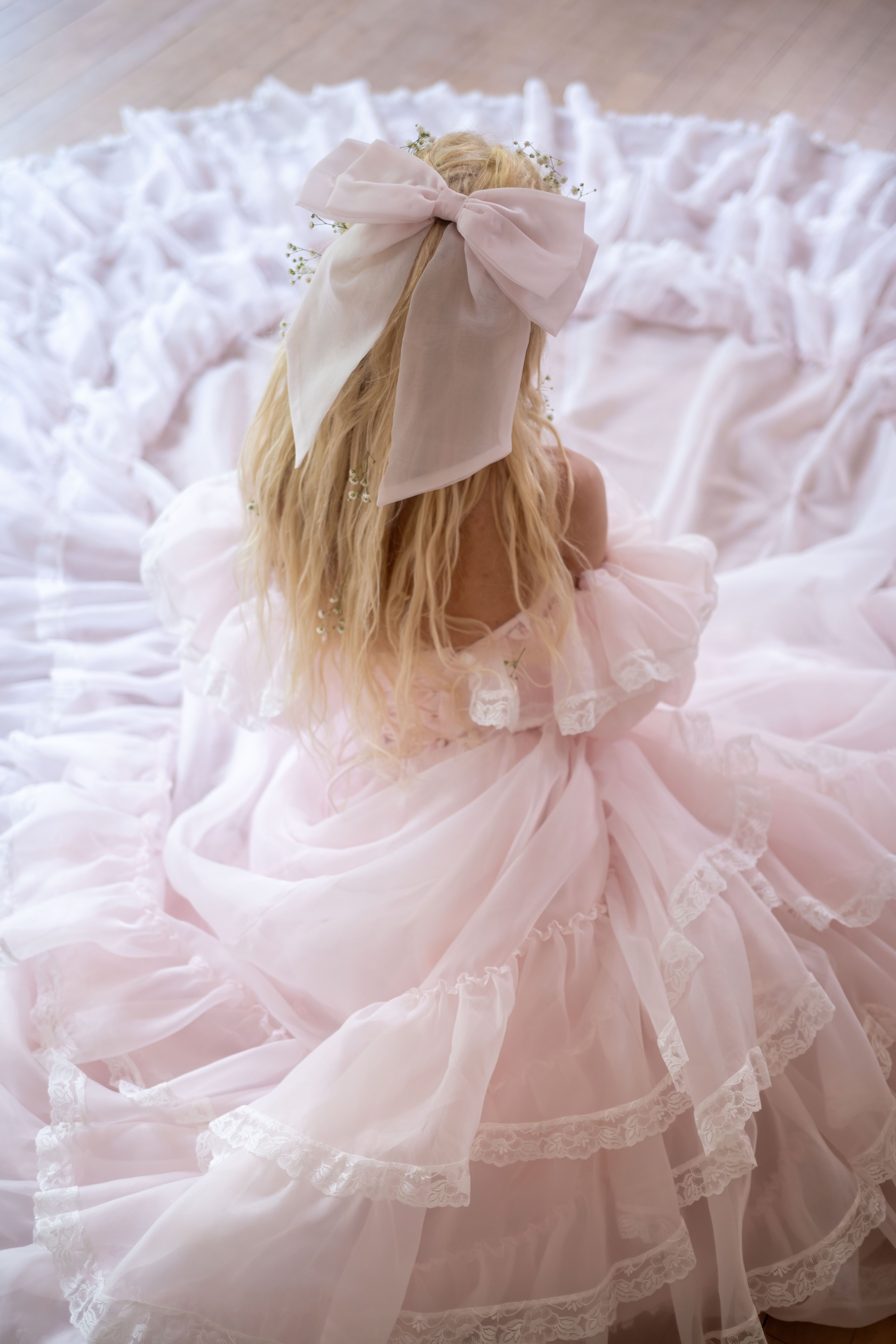 Première Danseuse Winged Hairbow