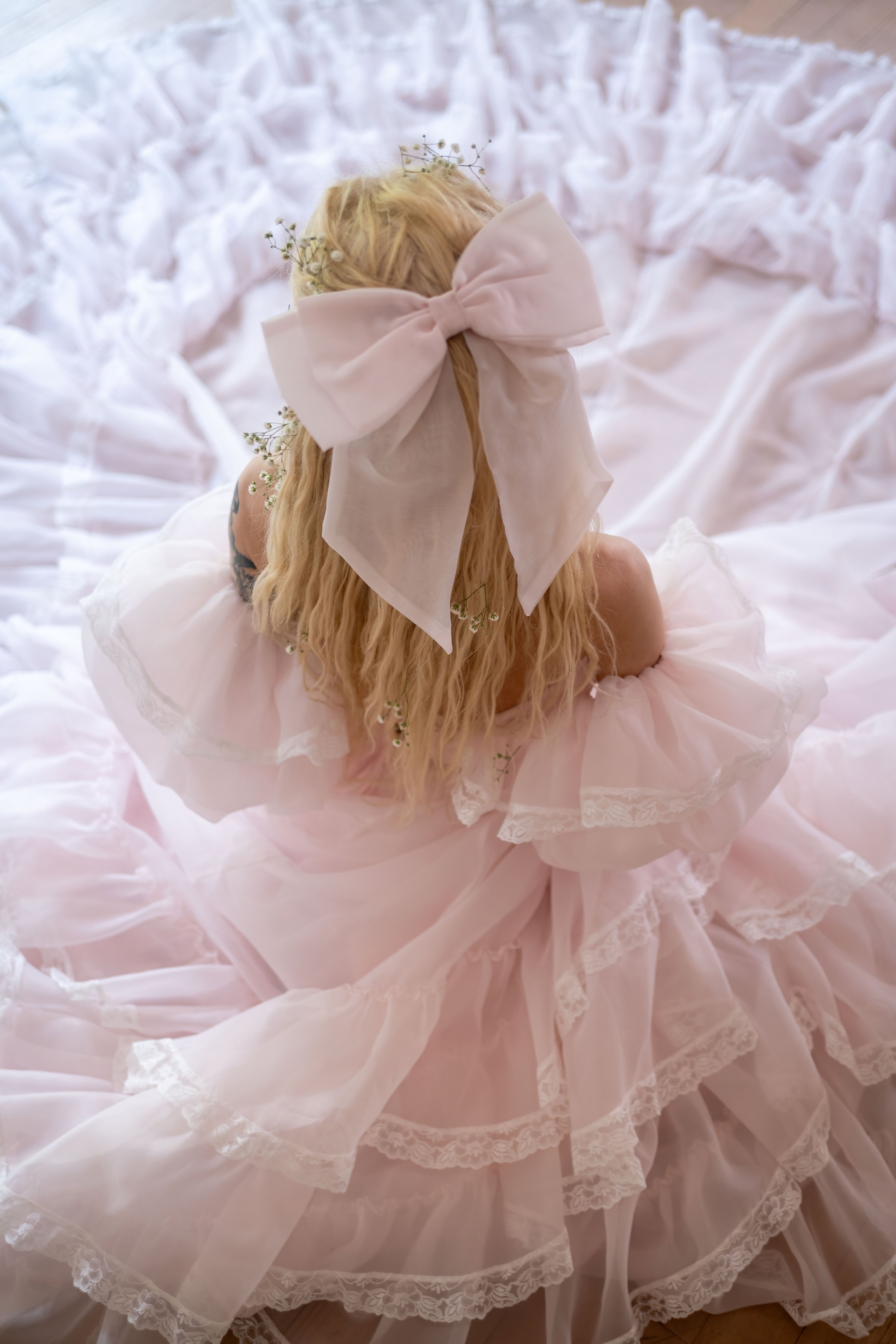 Première Danseuse Winged Hairbow