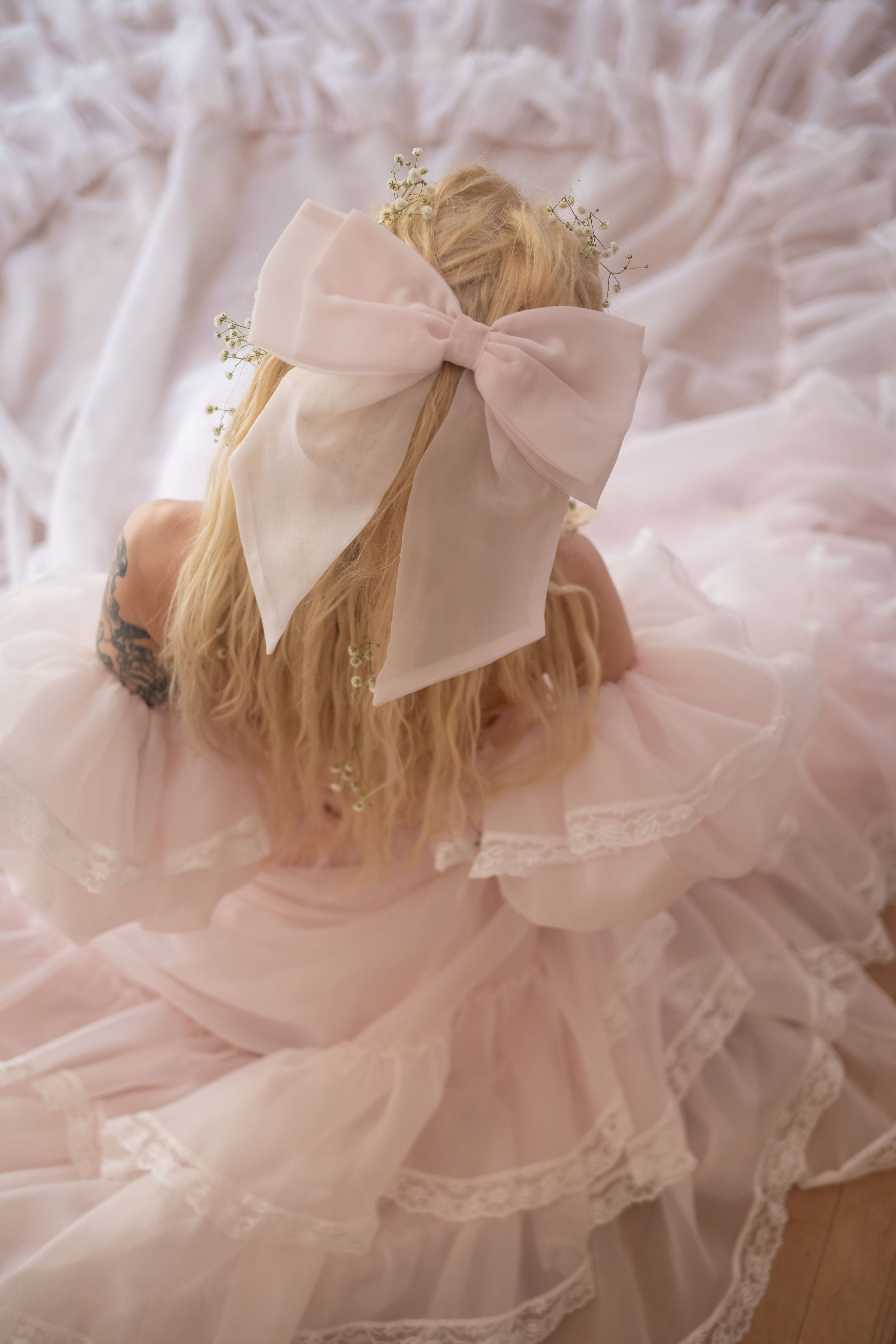 Première Danseuse Winged Hairbow