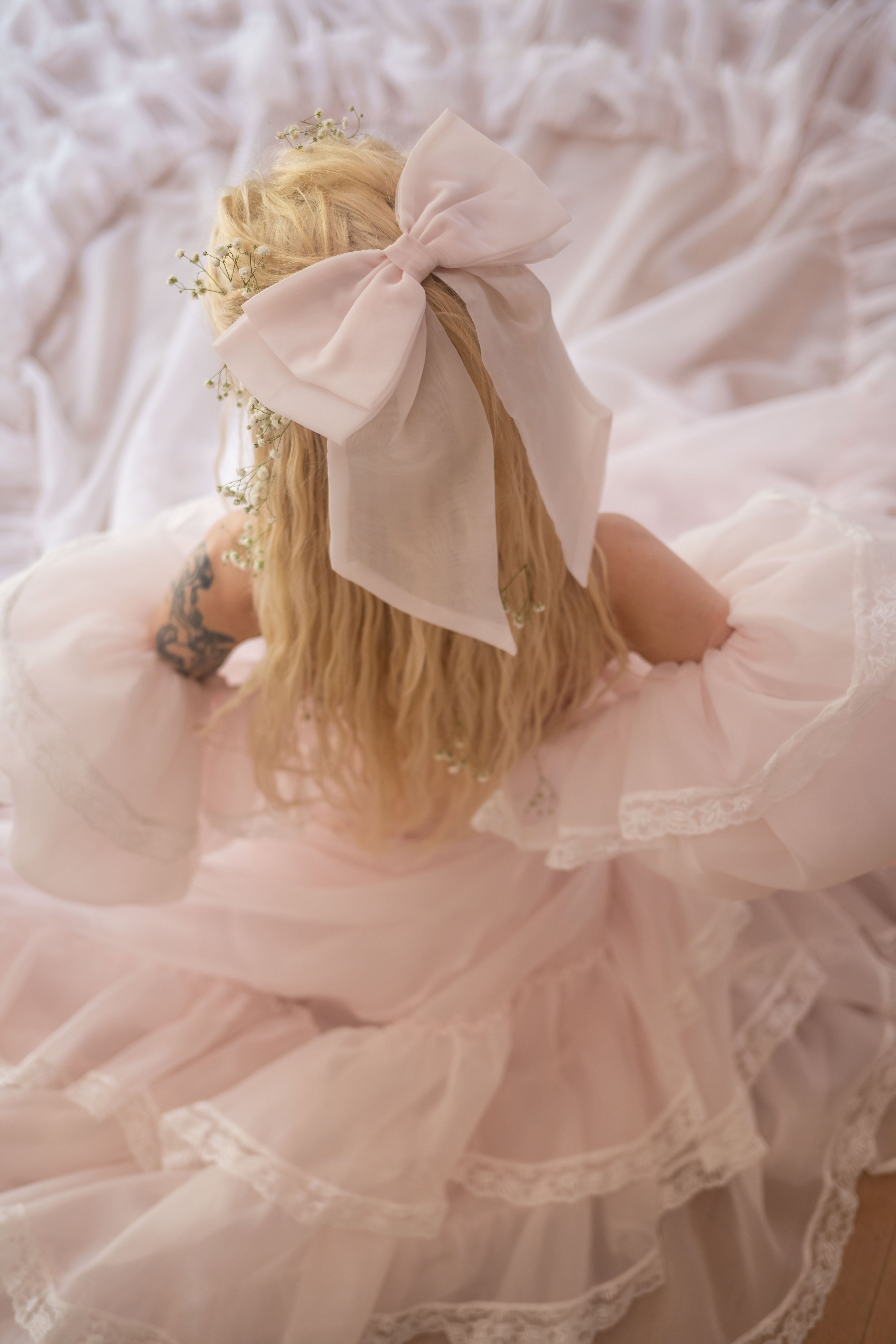 Première Danseuse Winged Hairbow