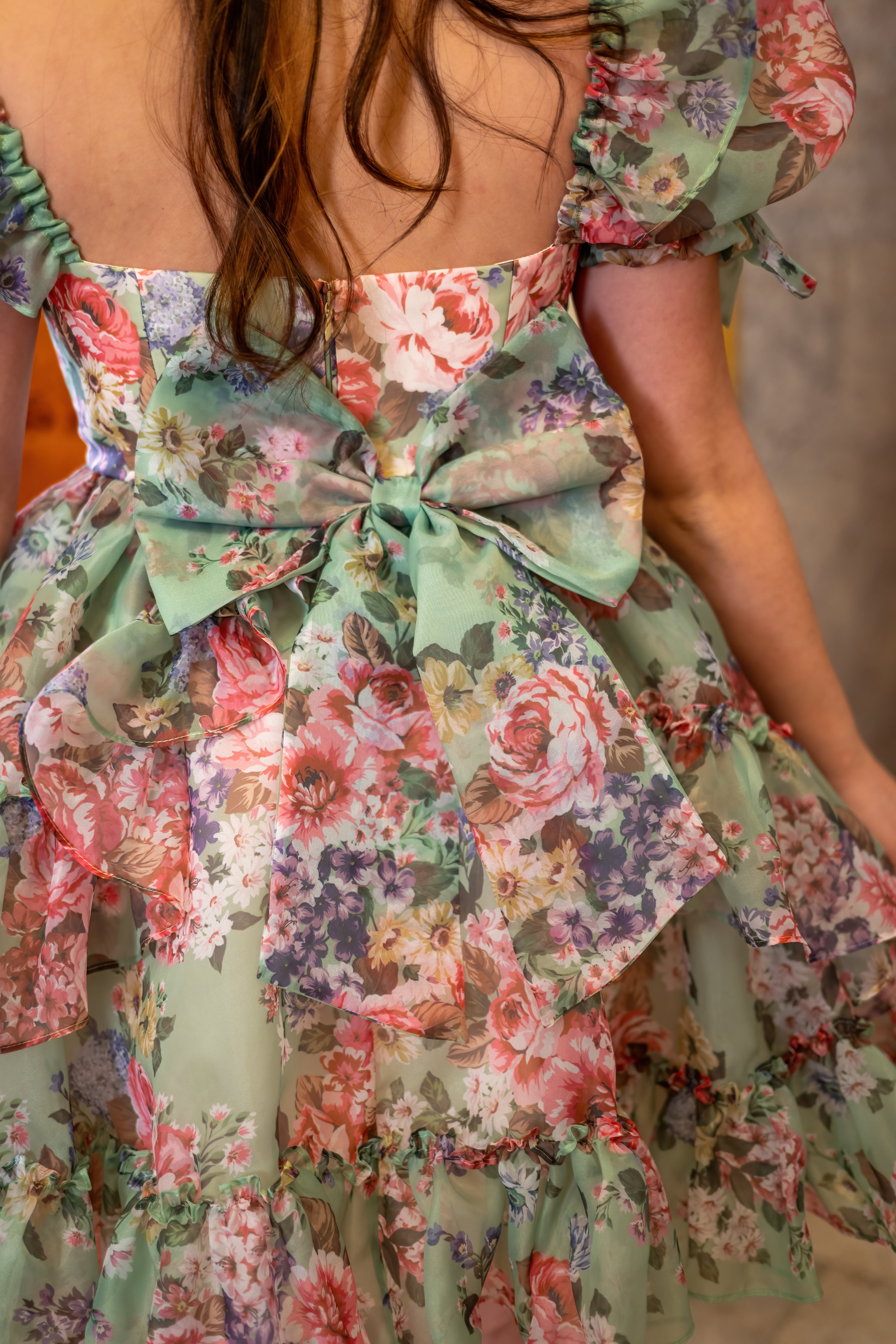 Primavera Flora Balmoral Dress
