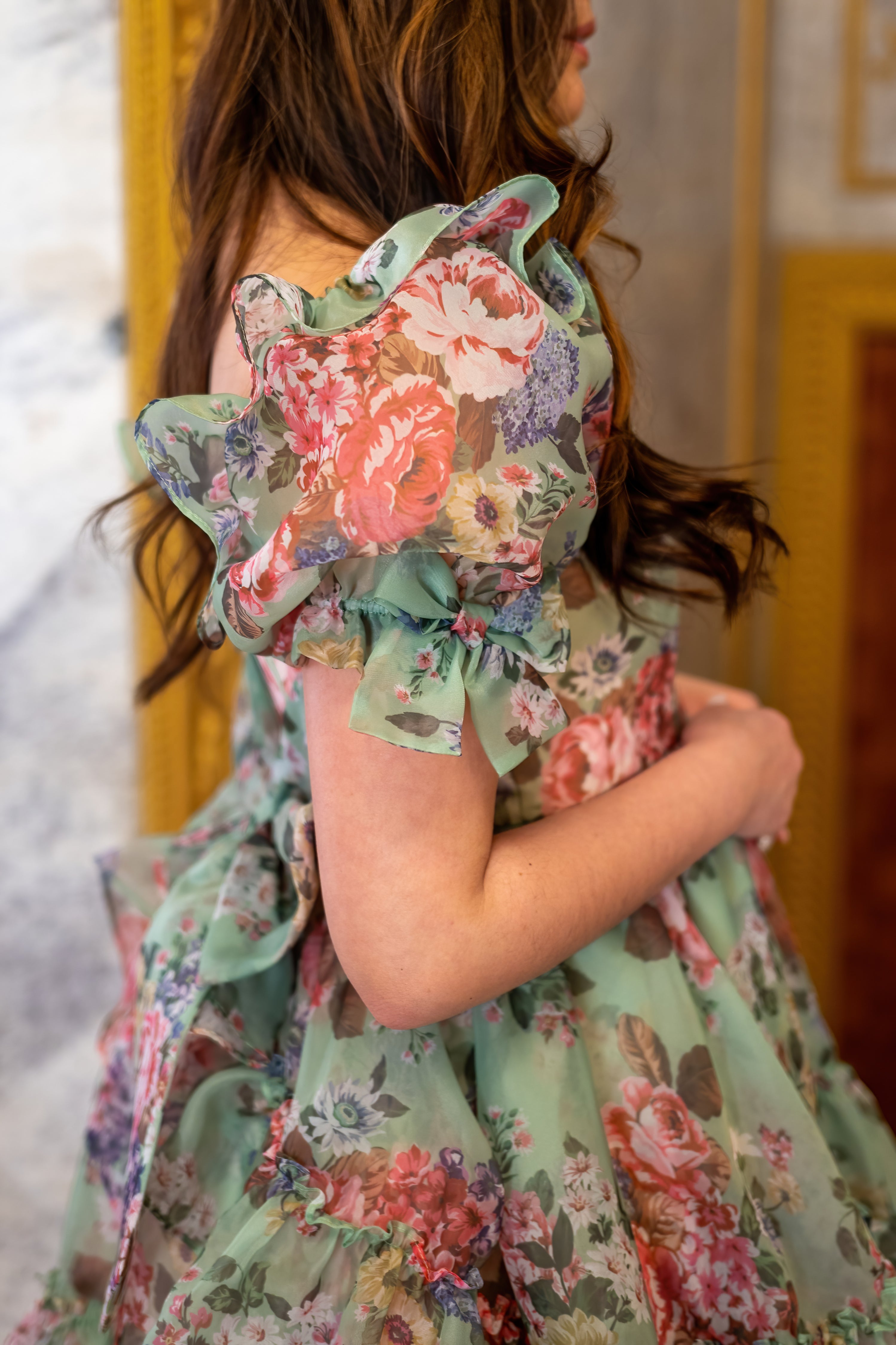 Primavera Flora Balmoral Dress