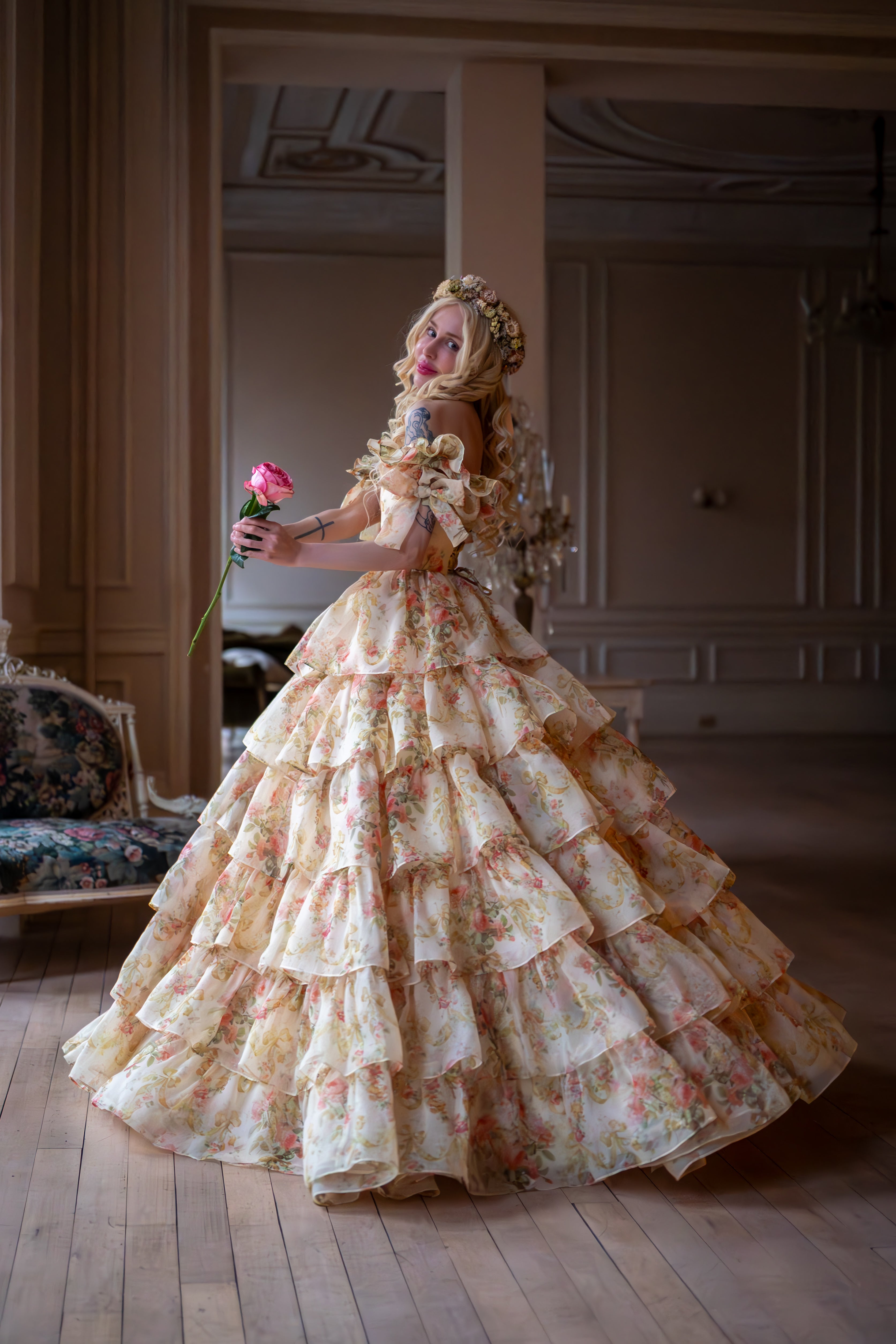 Queen Alexandra Debutante Gown