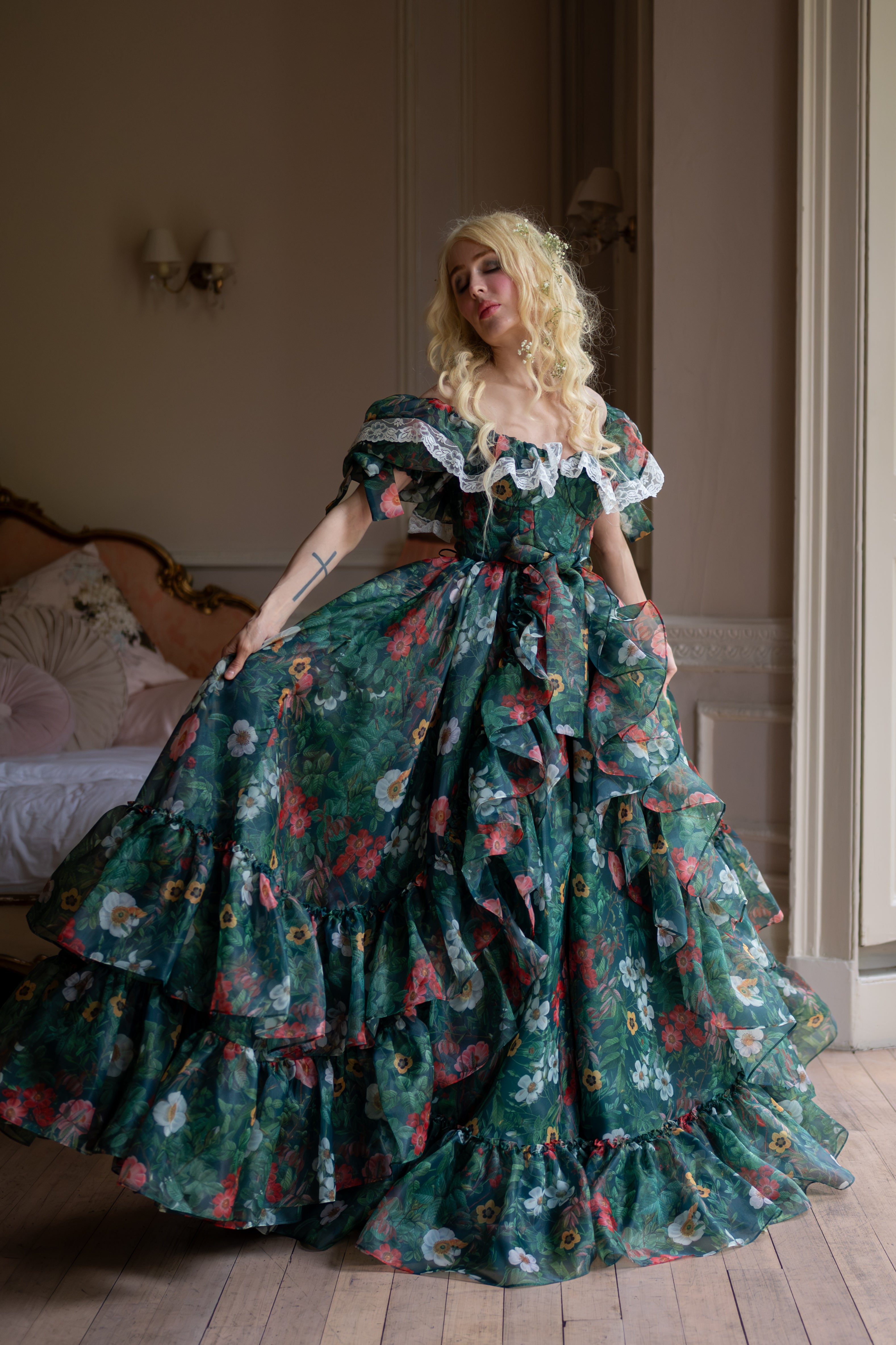 Quiet Abundance Clairmont Gown