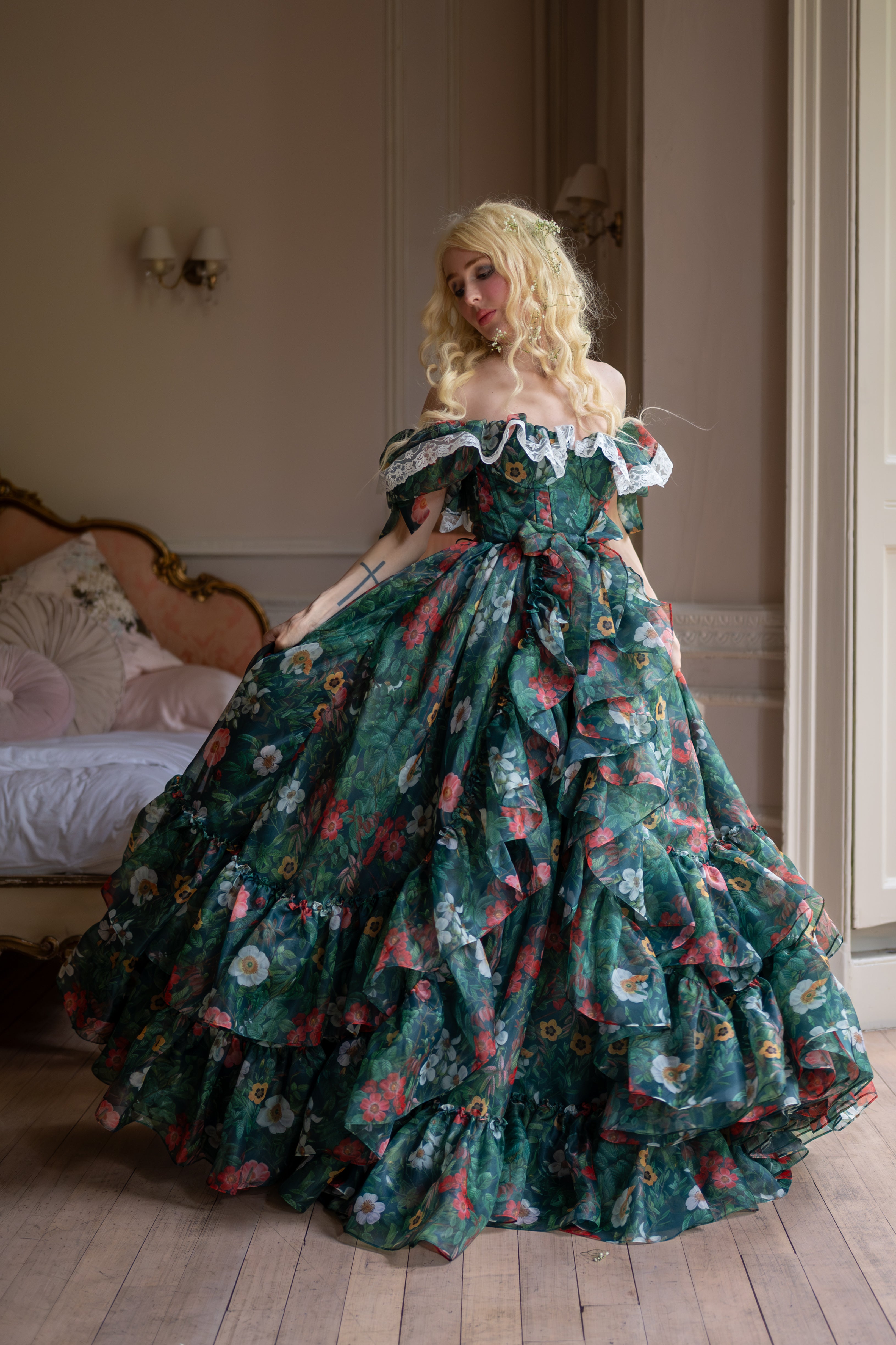 Quiet Abundance Clairmont Gown